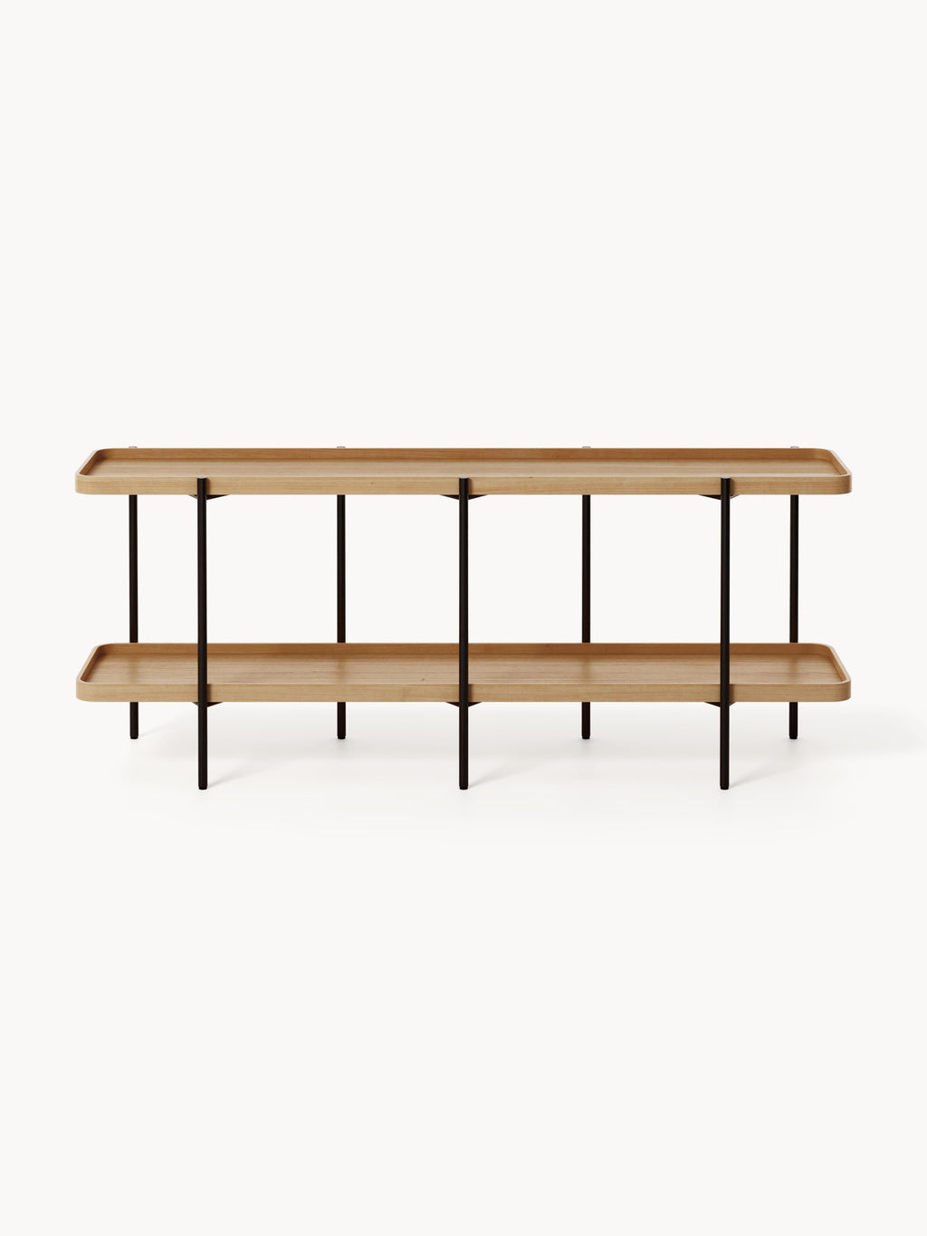 Niedriges Holz-Regal Renee