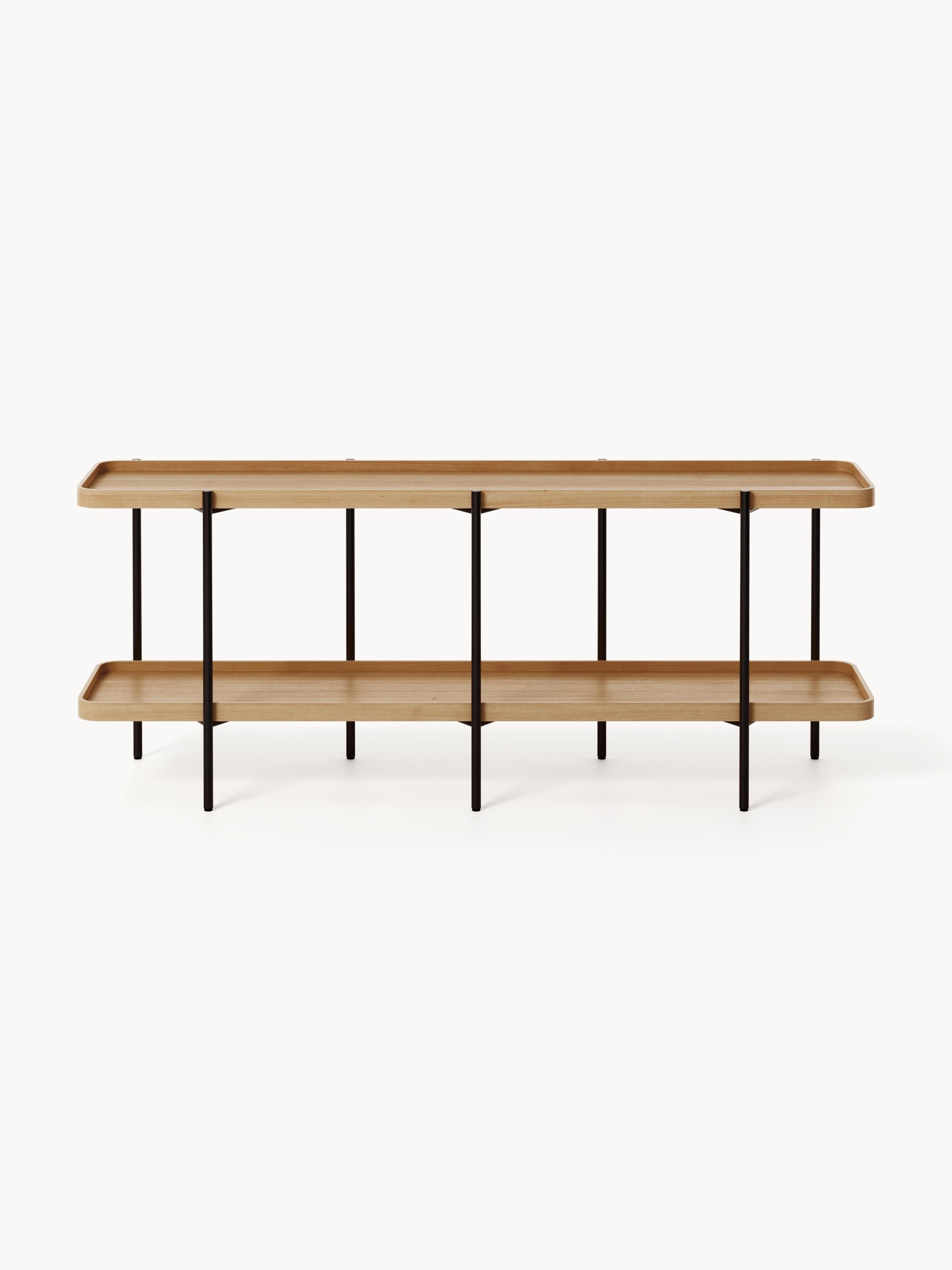 Niedriges Holz-Regal Renee