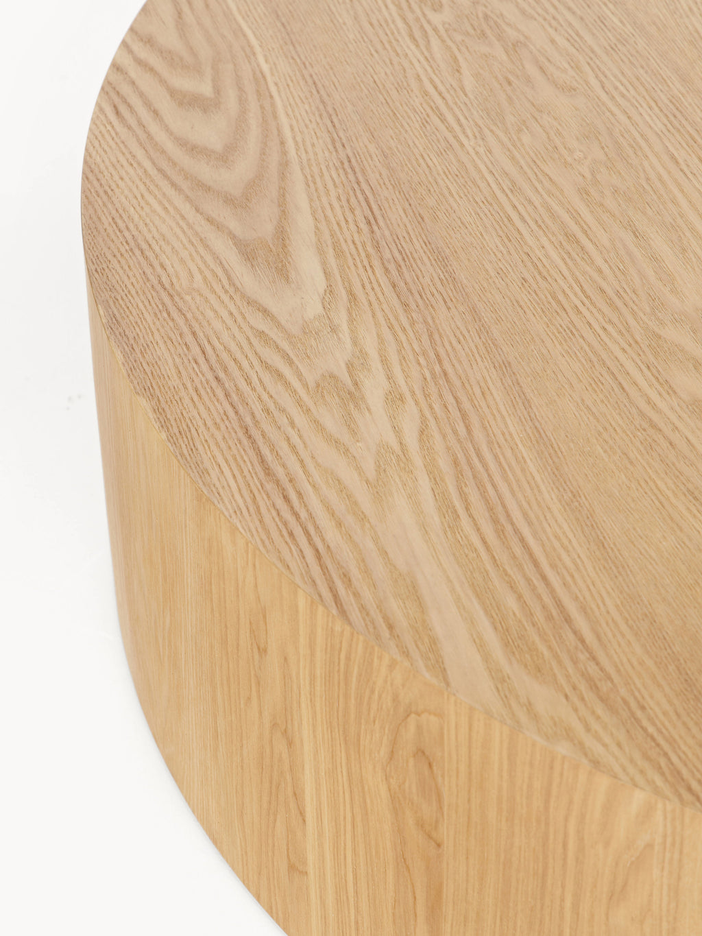 Runder XL Holz-Couchtisch Dan
