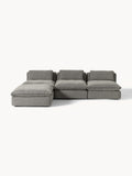 Galeriebild 1 - Modulares XL-Sofa Felix mit Hocker (links/rechts)