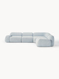 Galeriebild 1 - Modulares Bouclé-Ecksofa Wolke (4-Sitzer)