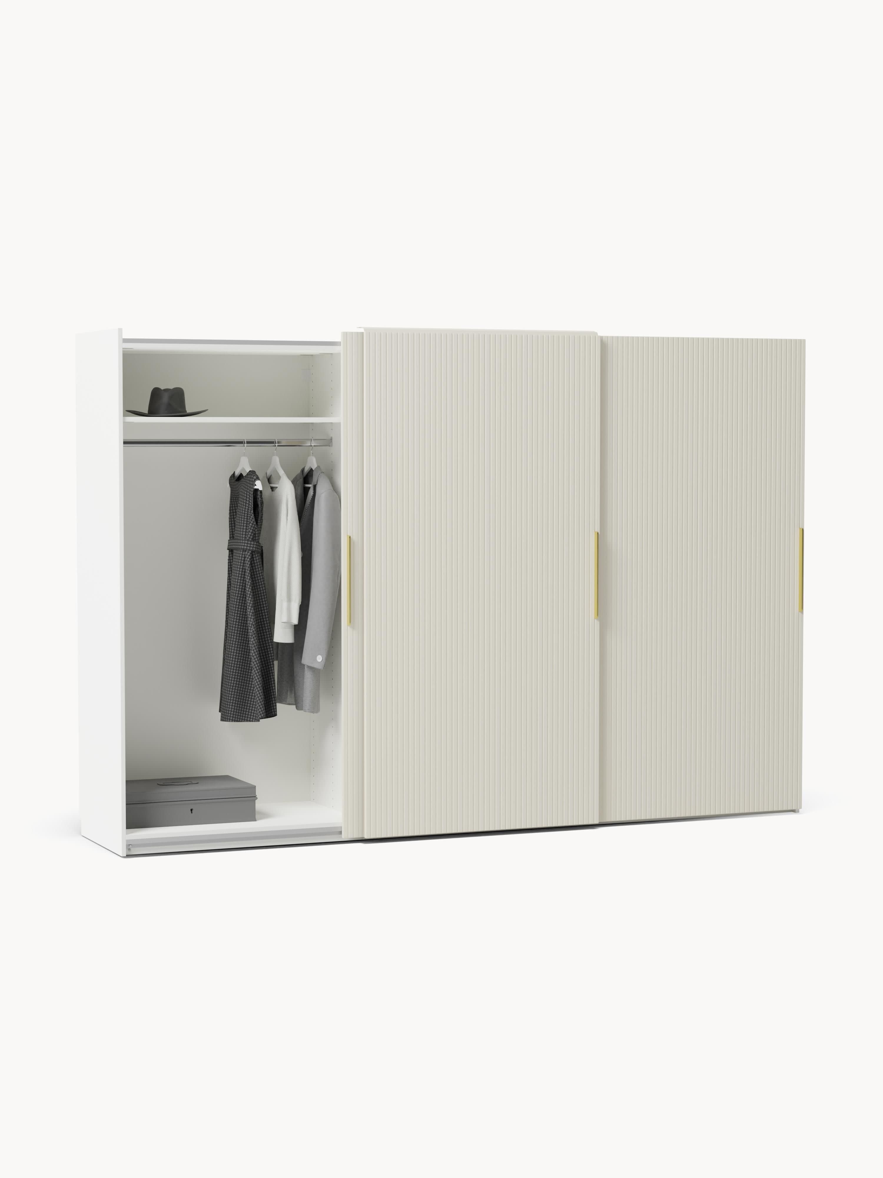 Modularer Schwebetürenschrank Simone, 300 cm Breite, in verschiedenen Größen