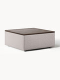 Galeriebild 1 - Sofa-Hocker Lennon aus Bouclé mit Stauraum