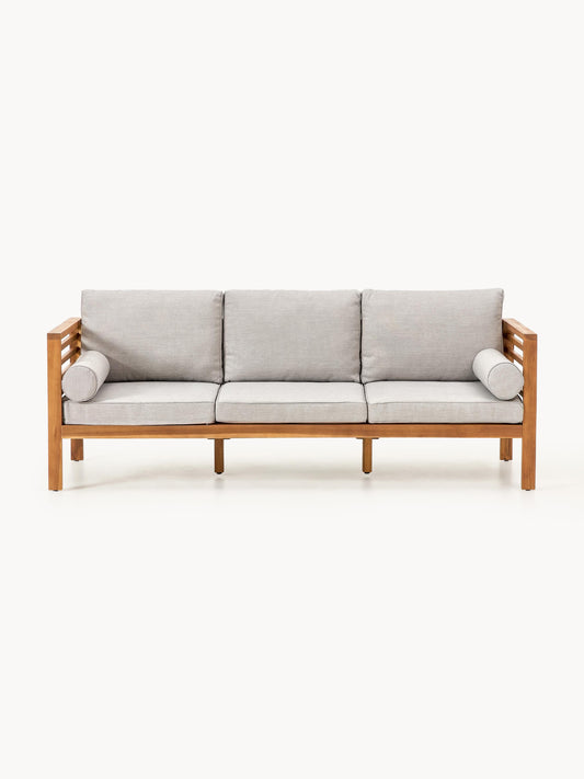 Galeriebild 1 - Garten-Loungesofa Bo (3-Sitzer) aus Akazienholz