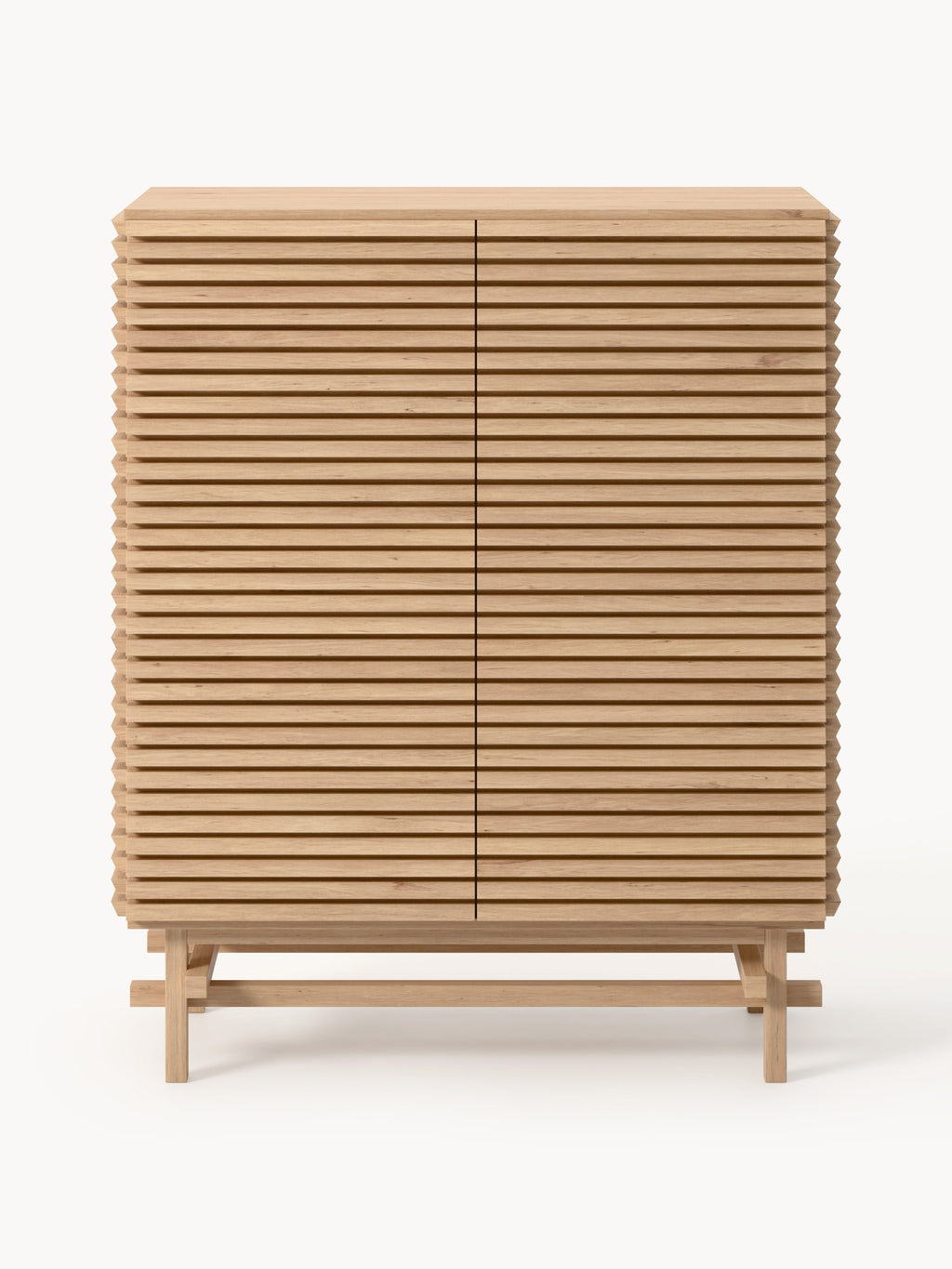 Highboard Pierce aus Eichenholz