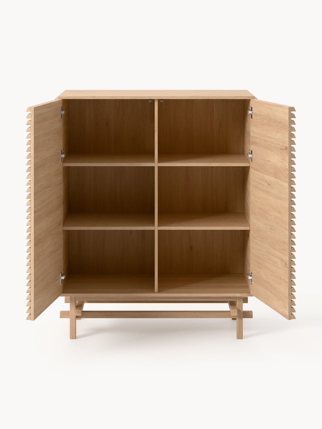 Highboard Pierce aus Eichenholz
