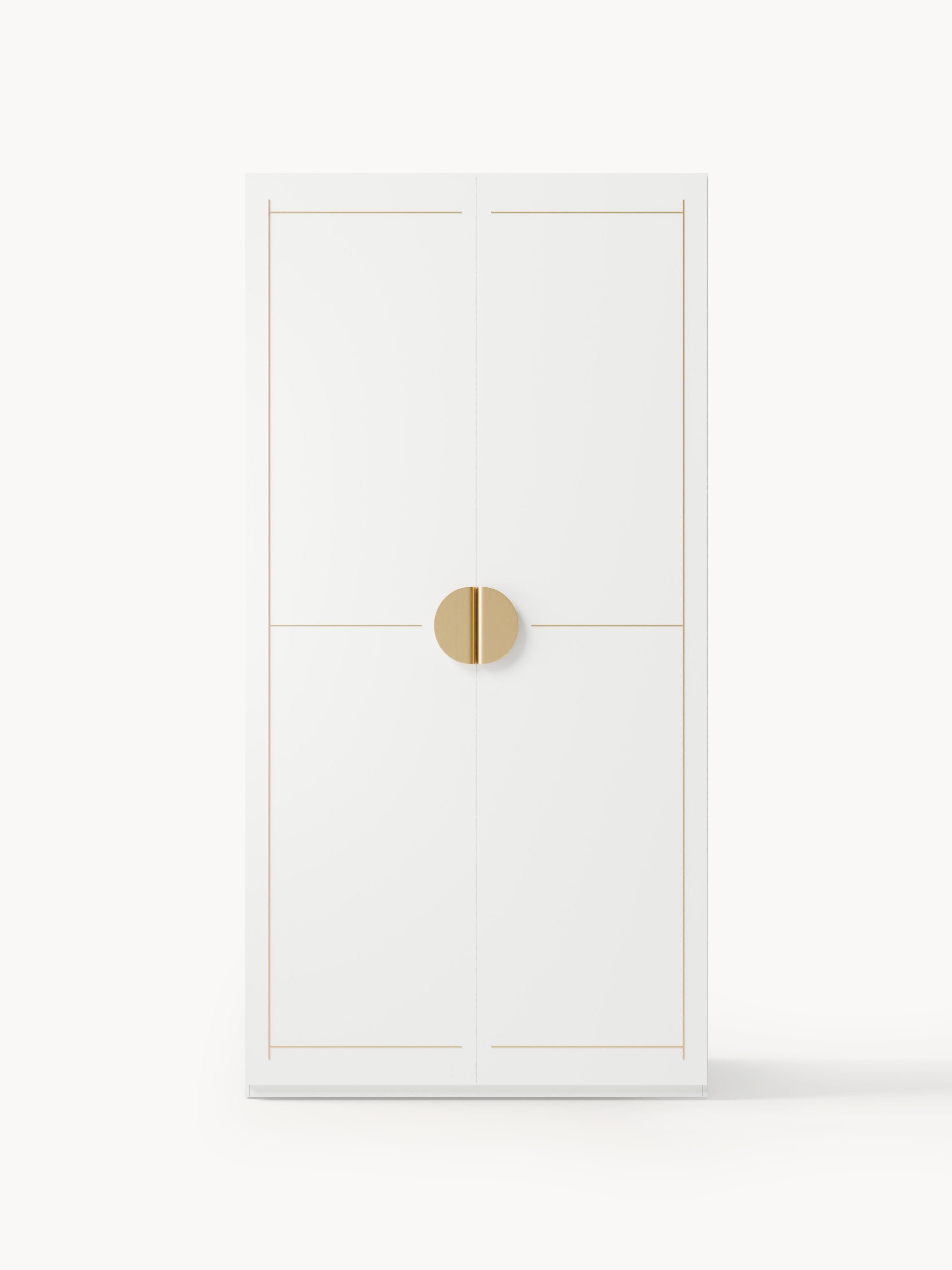 Modularer Drehtürenschrank Denise, 100 cm Breite, in verschiedenen Größen
