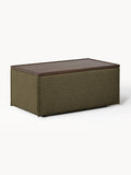 Galeriebild 1 - Sofa-Hocker Lennon aus Bouclé mit Stauraum