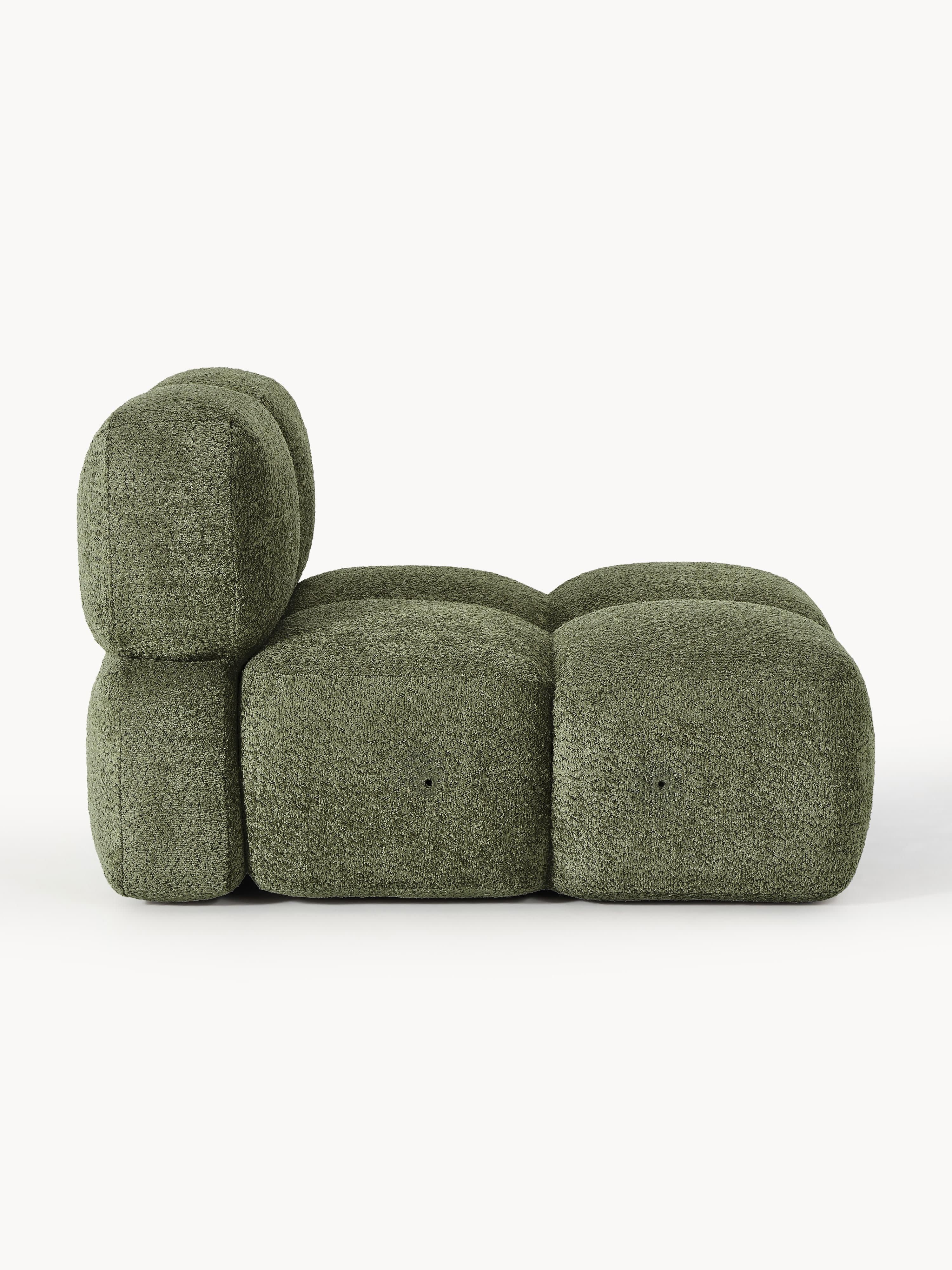 Mittelmodul Tayla aus Teddy-Bouclé