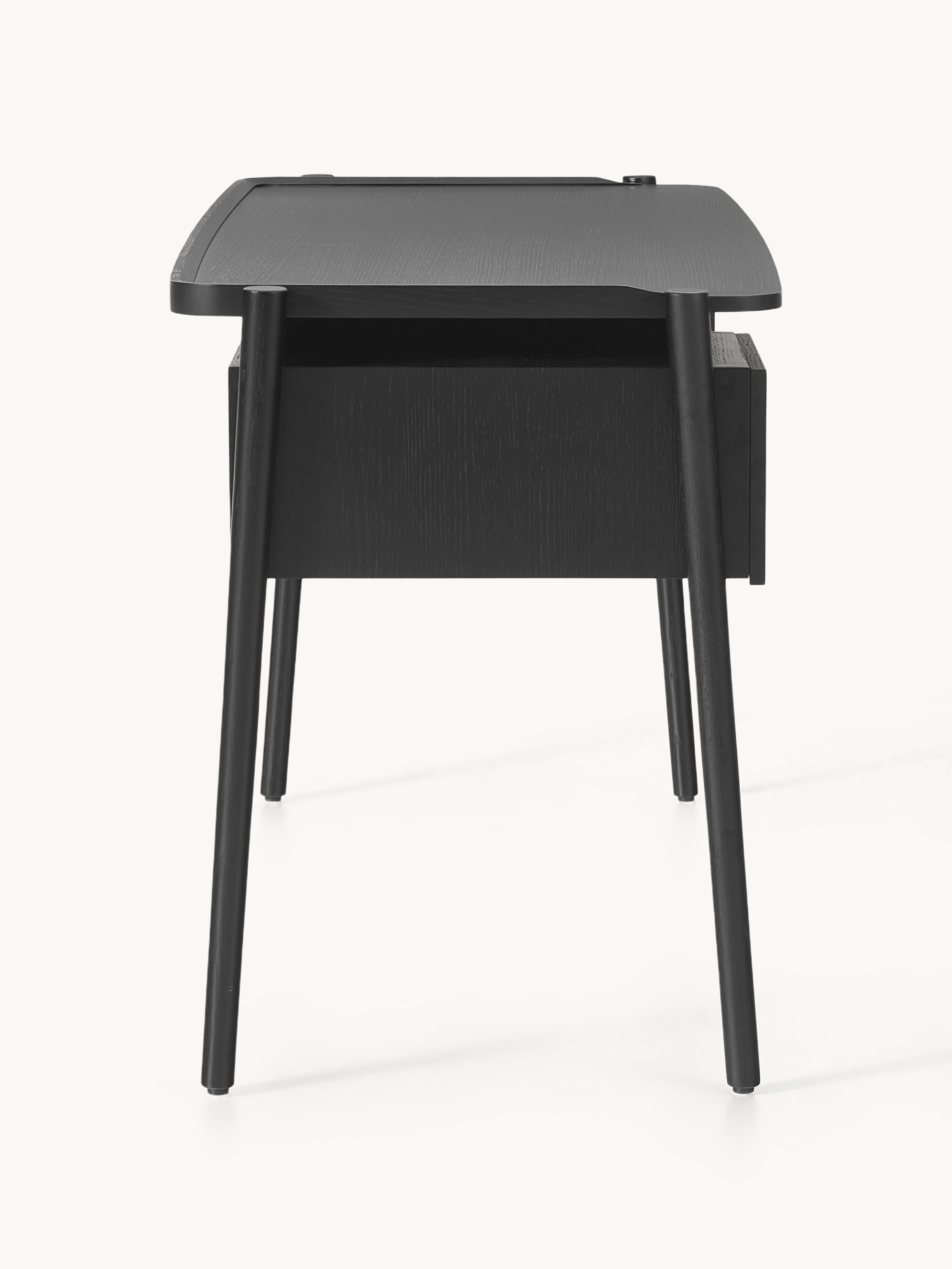 Holz-Schreibtisch Libby mit Schubladen