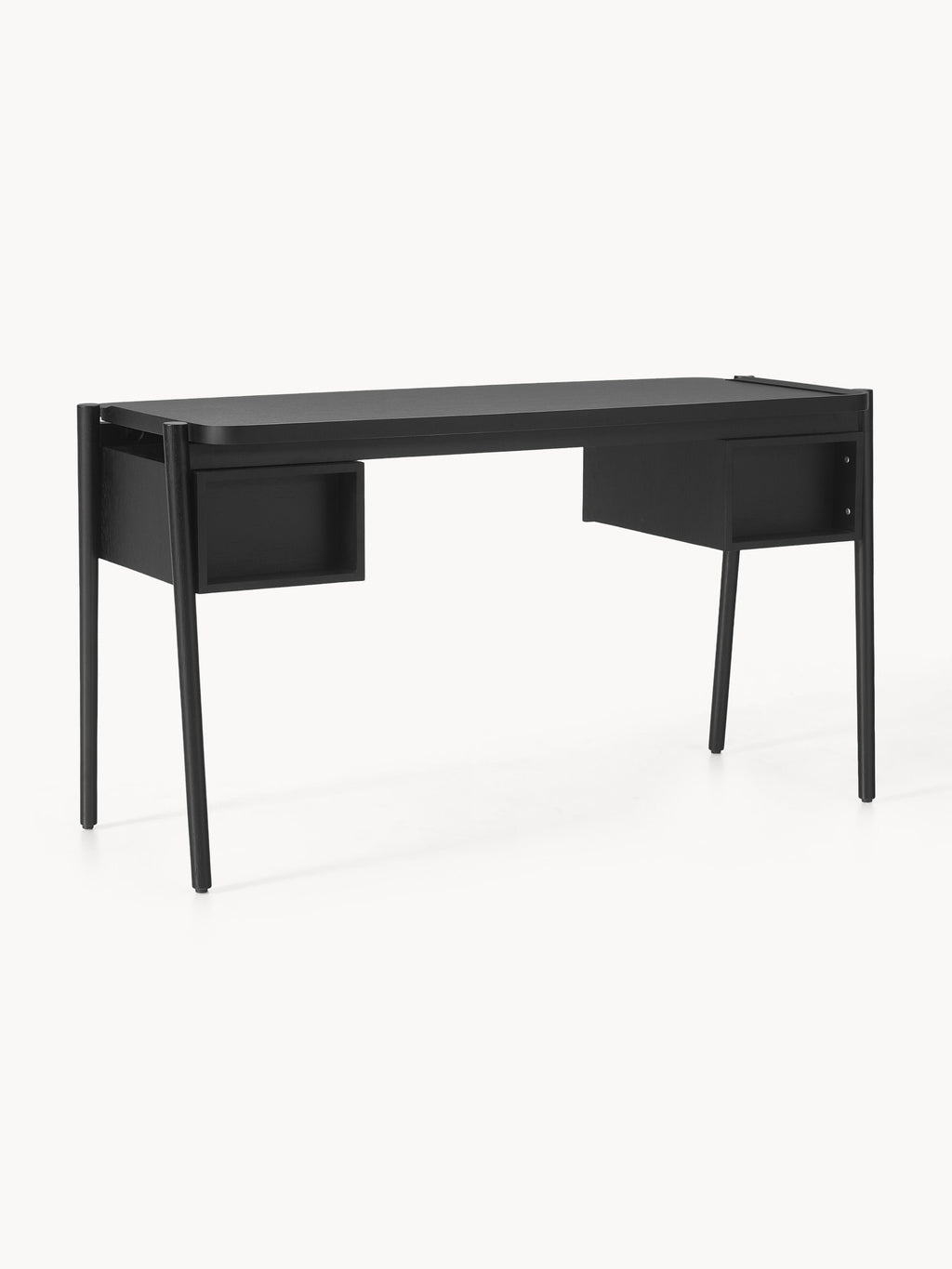 Holz-Schreibtisch Libby mit Schubladen