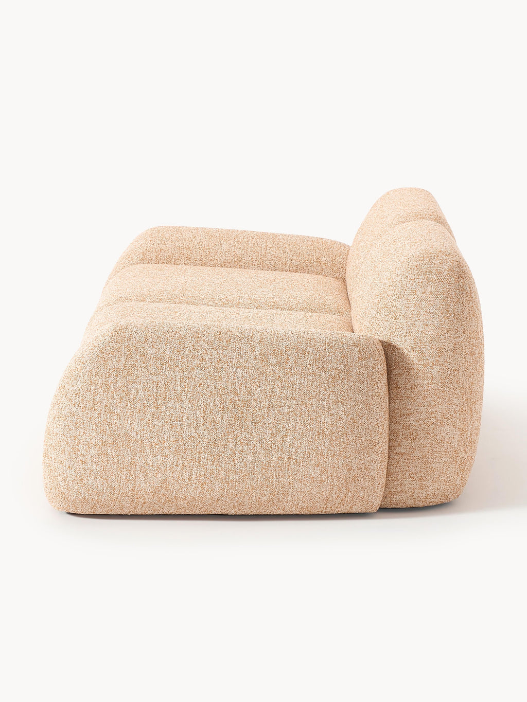 Modulares Bouclé-Sofa Wolke (3-Sitzer)