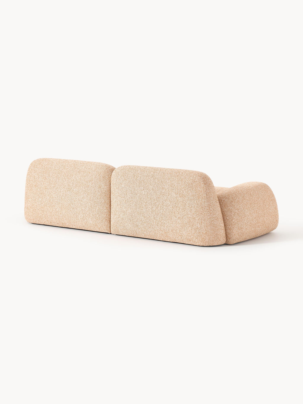 Modulares Bouclé-Sofa Wolke (3-Sitzer)