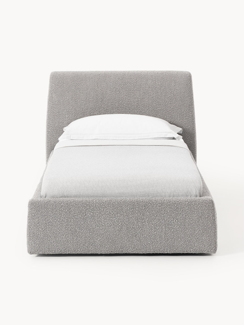 Bouclé-Einzelbett Cloud