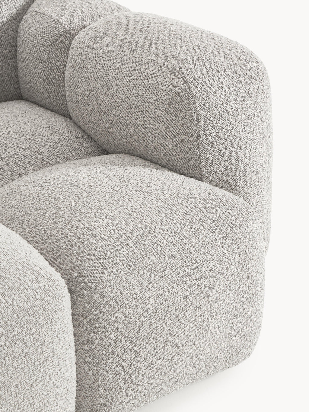 Eckmodul Tayla aus Bouclé