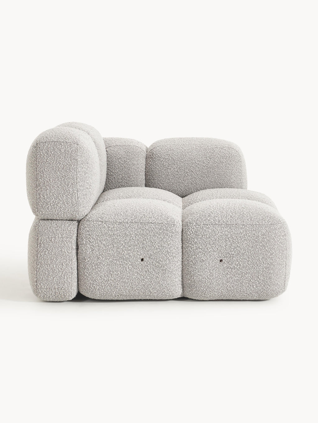 Eckmodul Tayla aus Bouclé