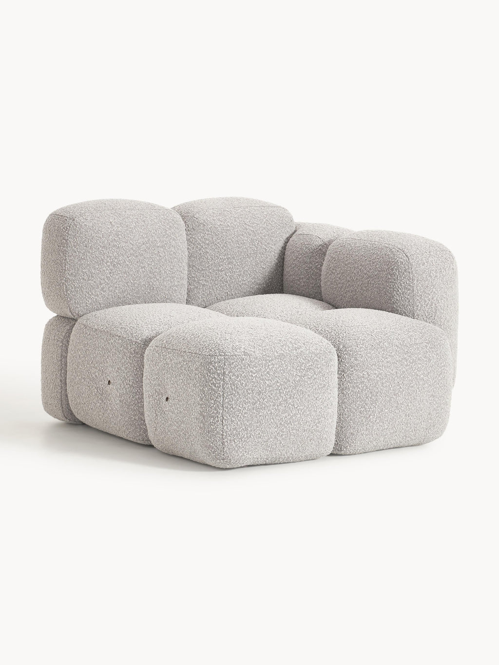 Eckmodul Tayla aus Bouclé