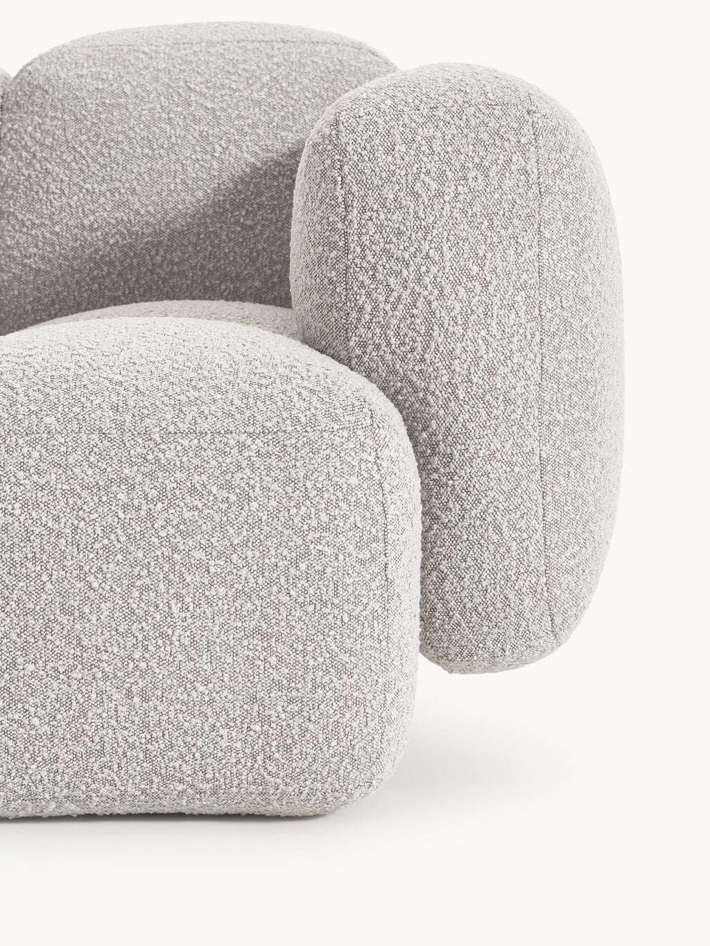 Eckmodul Tayla aus Bouclé