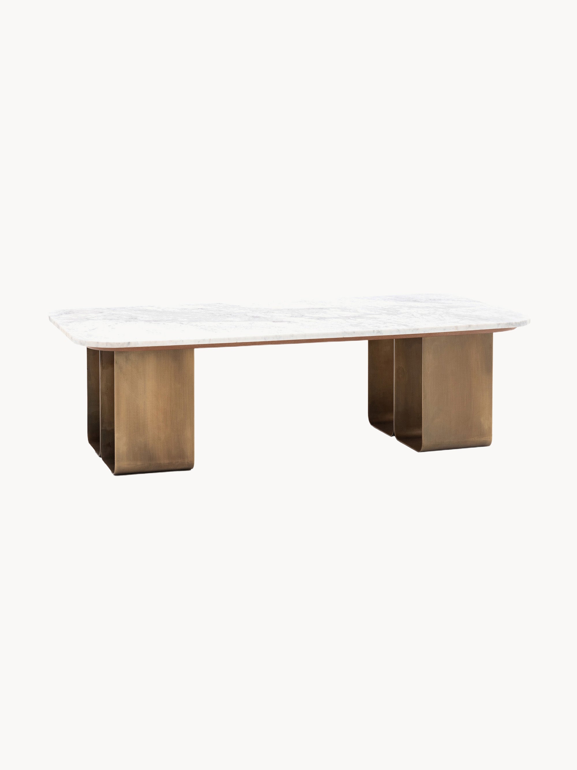 Ovaler Bouclé-Sofa-Hocker Wolke