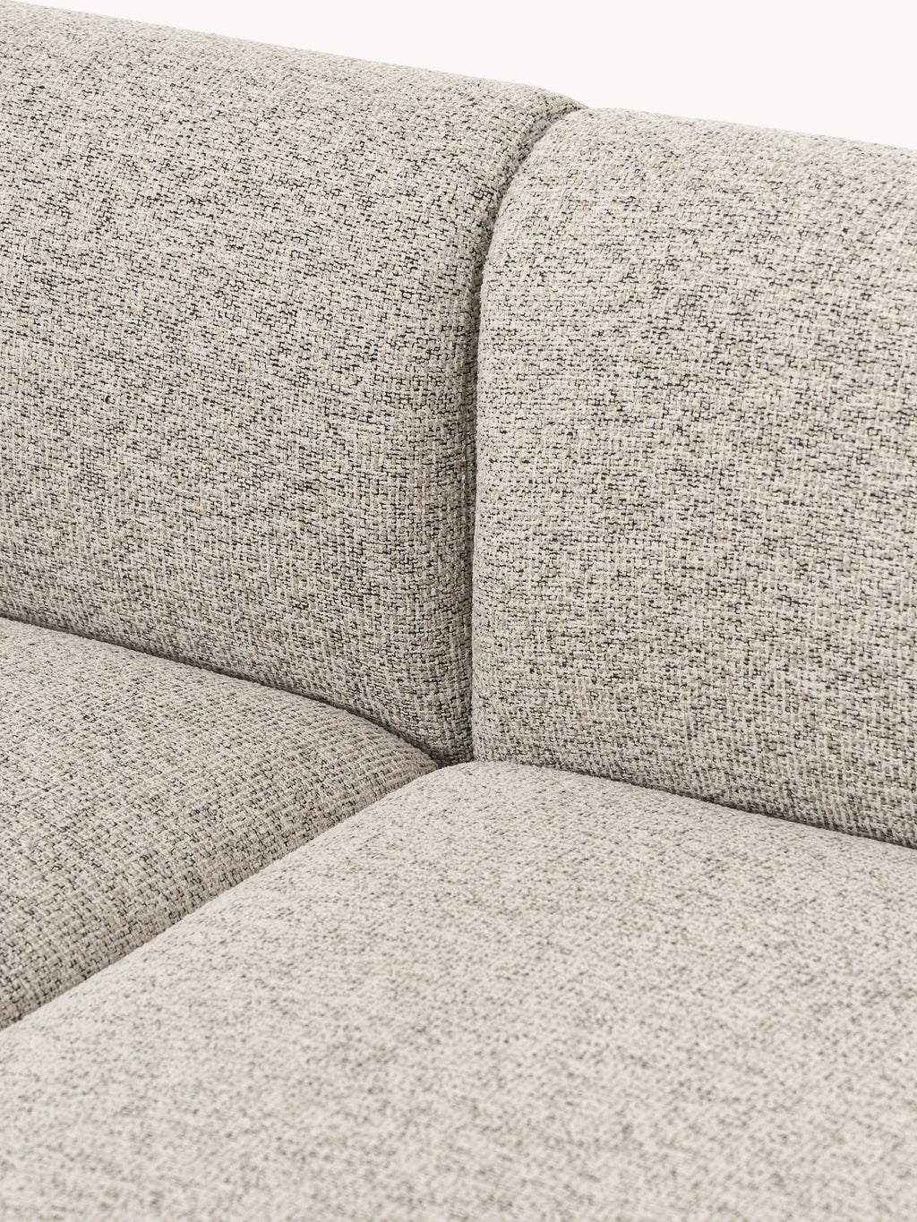 Modulares Bouclé-Ecksofa Sofia (4-Sitzer)
