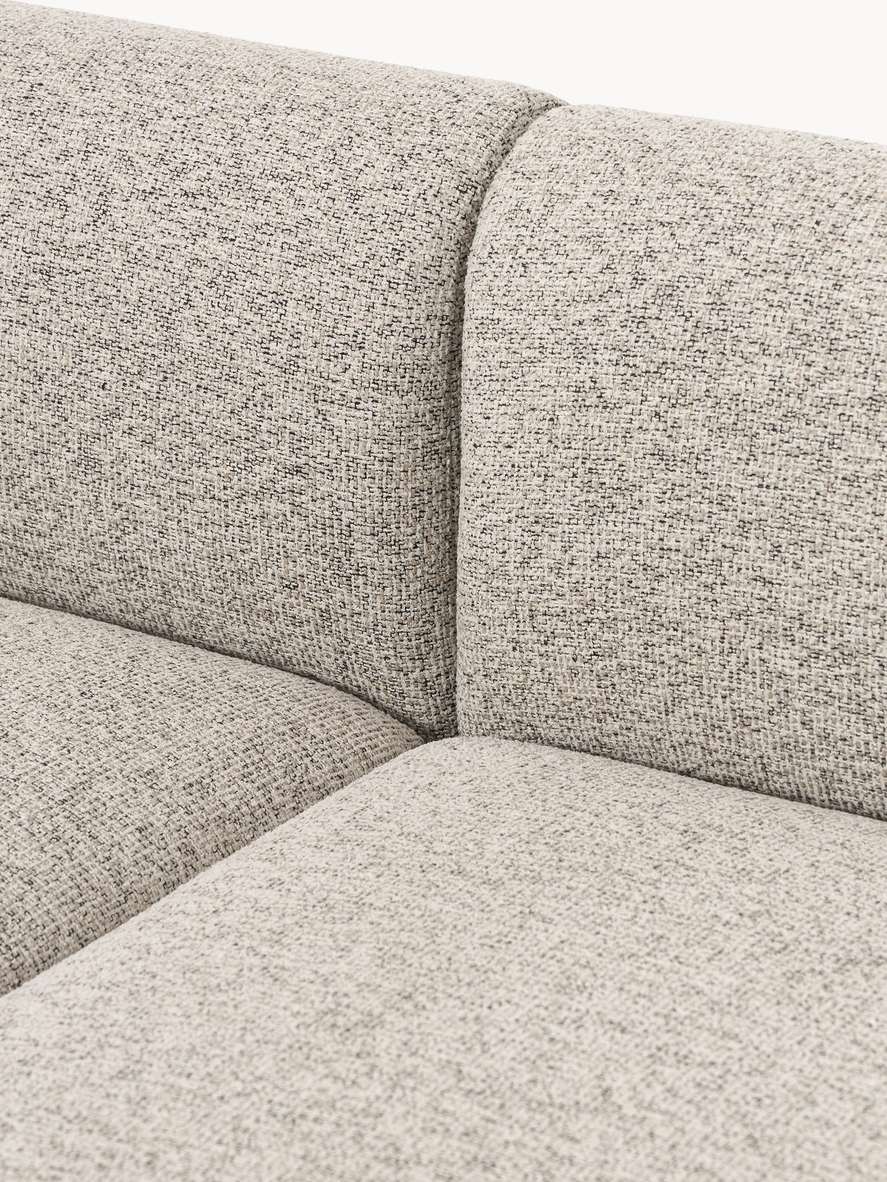 Modulares Bouclé-Ecksofa Sofia (4-Sitzer)