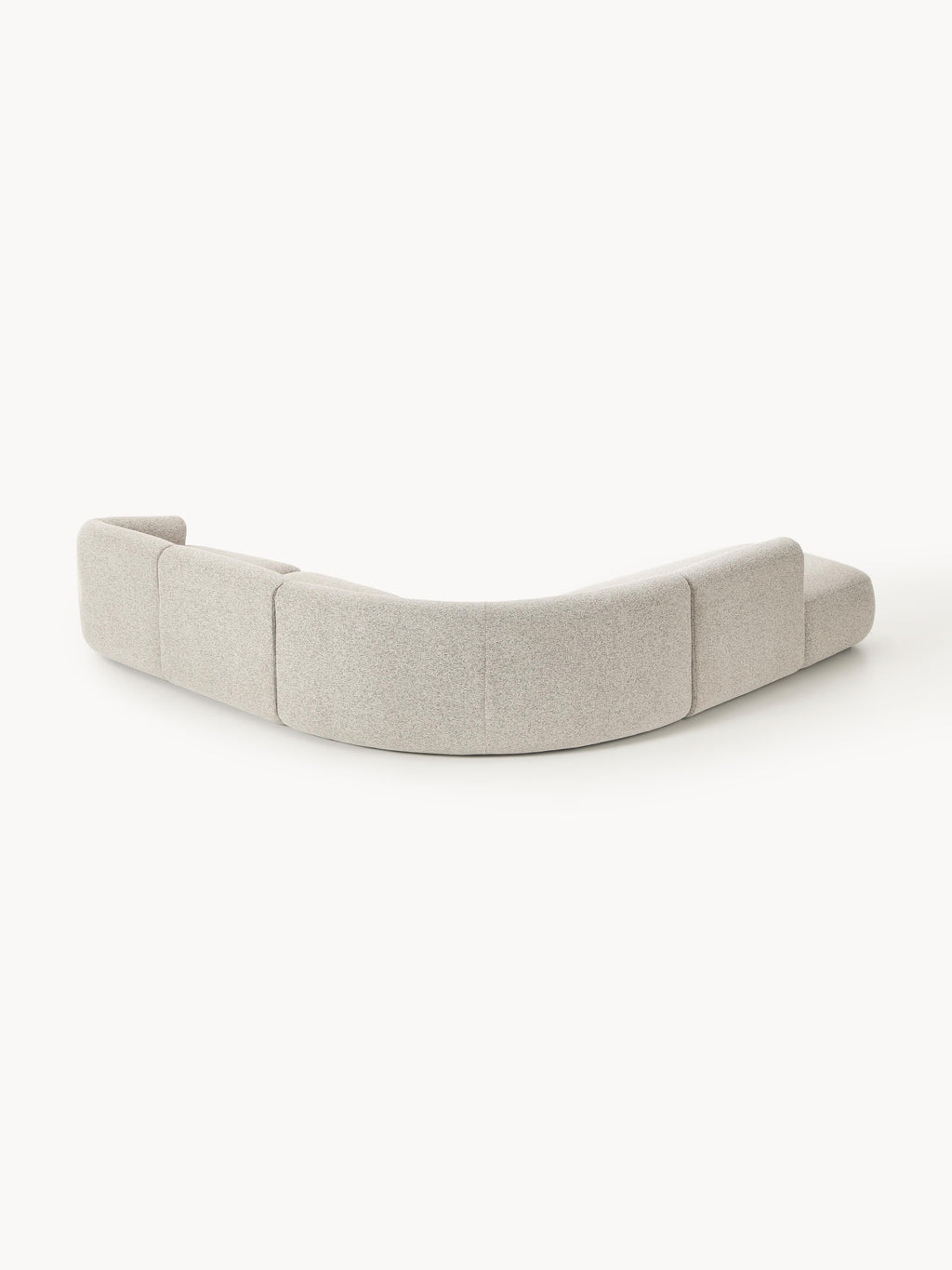 Modulares Bouclé-Ecksofa Sofia (4-Sitzer)