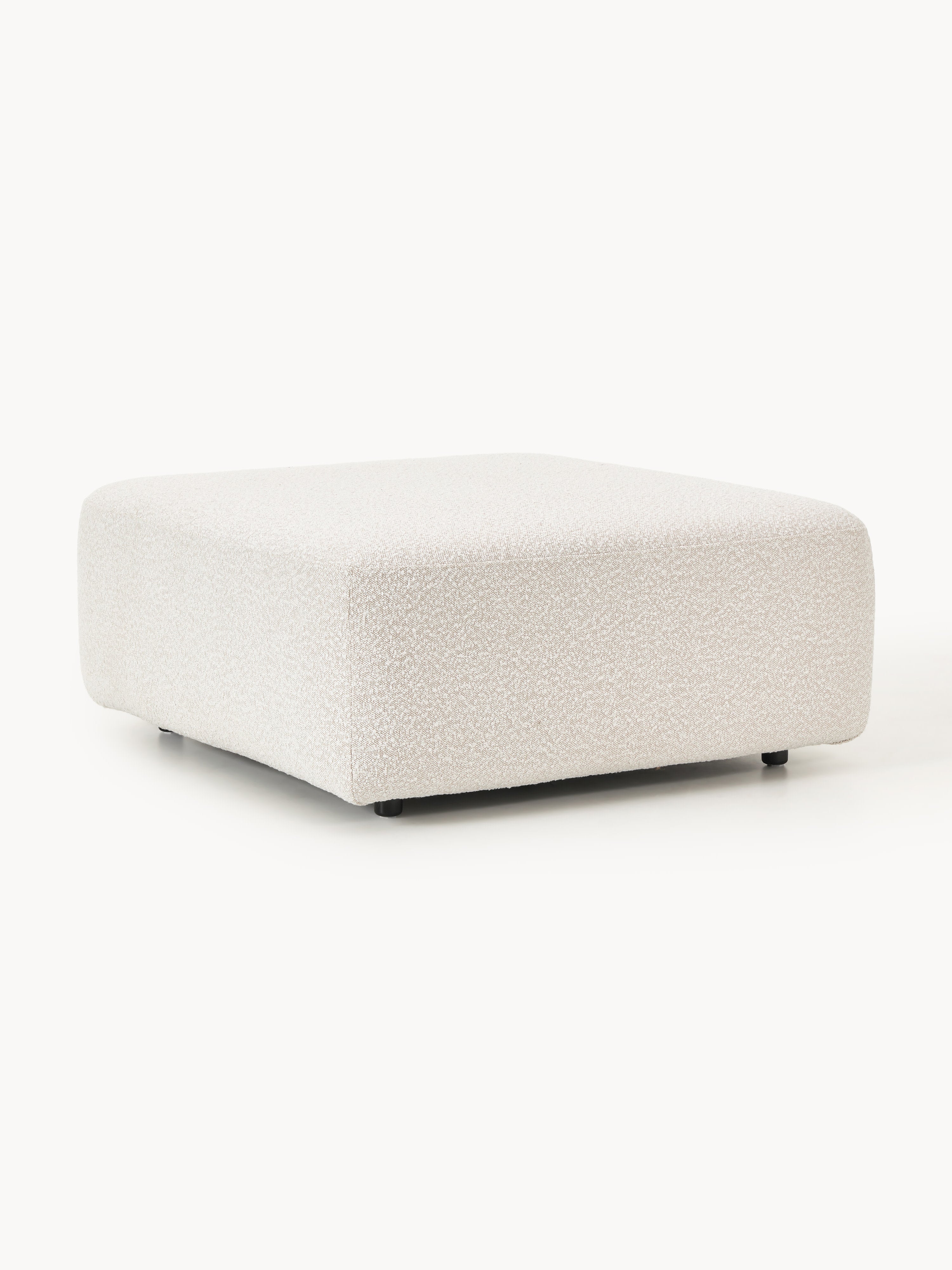 Galeriebild 1 - Bouclé-Sofa-Hocker Anton