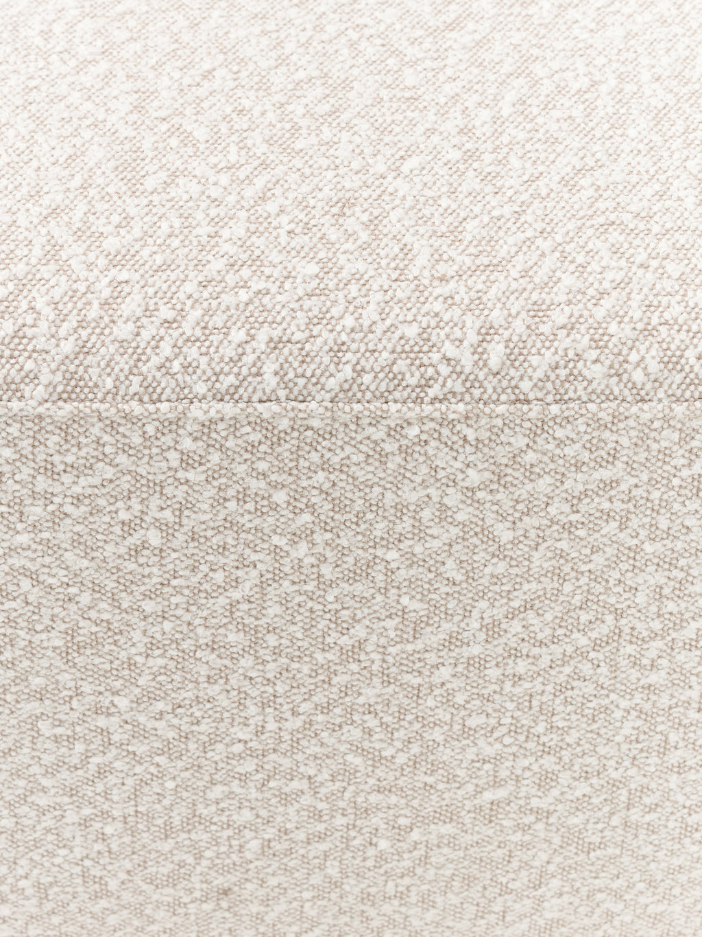 Bouclé-Sofa-Hocker Anton