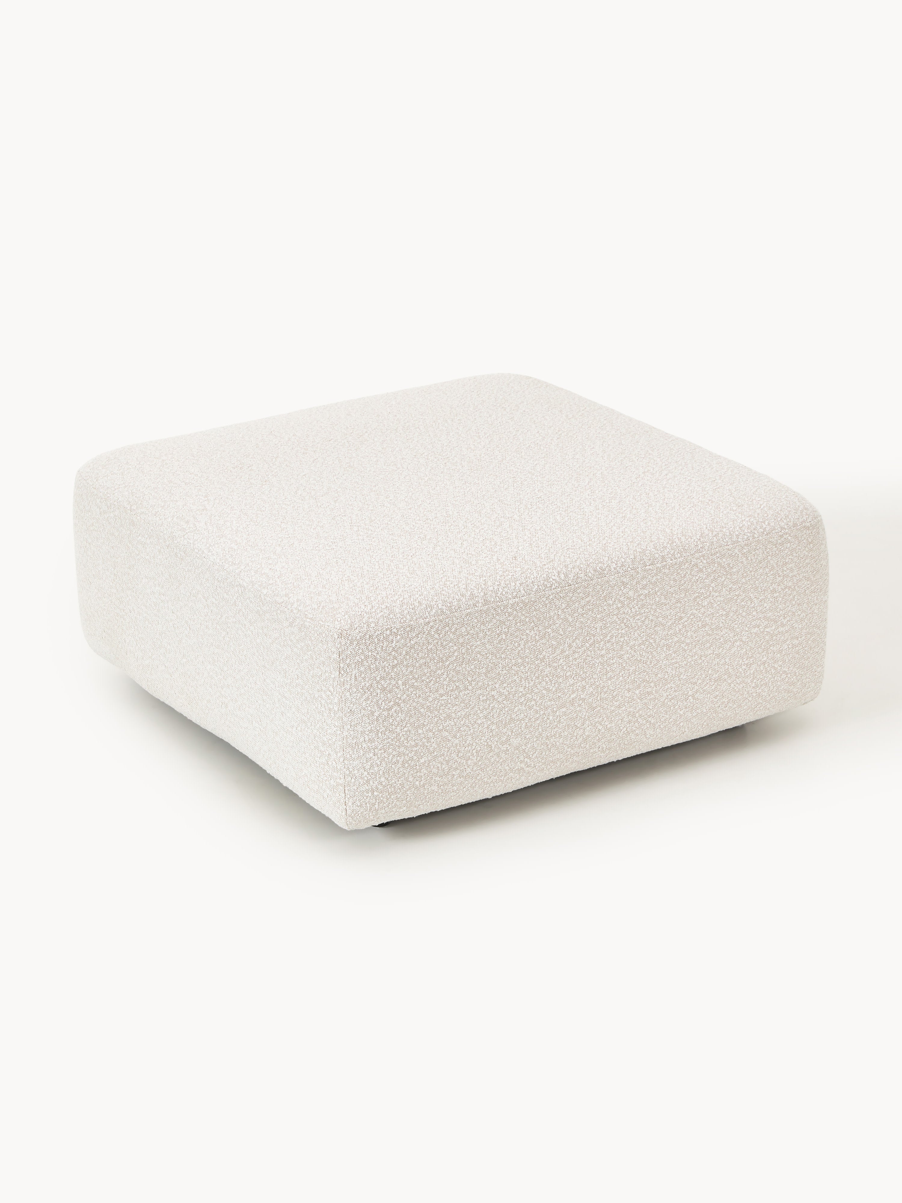 Bouclé-Sofa-Hocker Anton