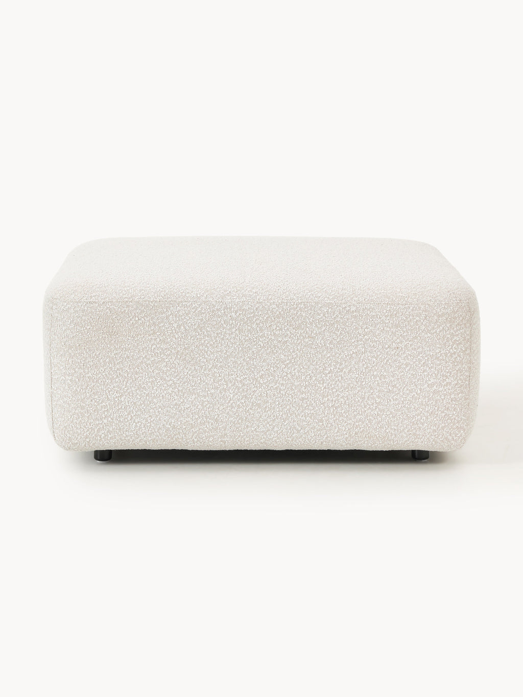 Bouclé-Sofa-Hocker Anton