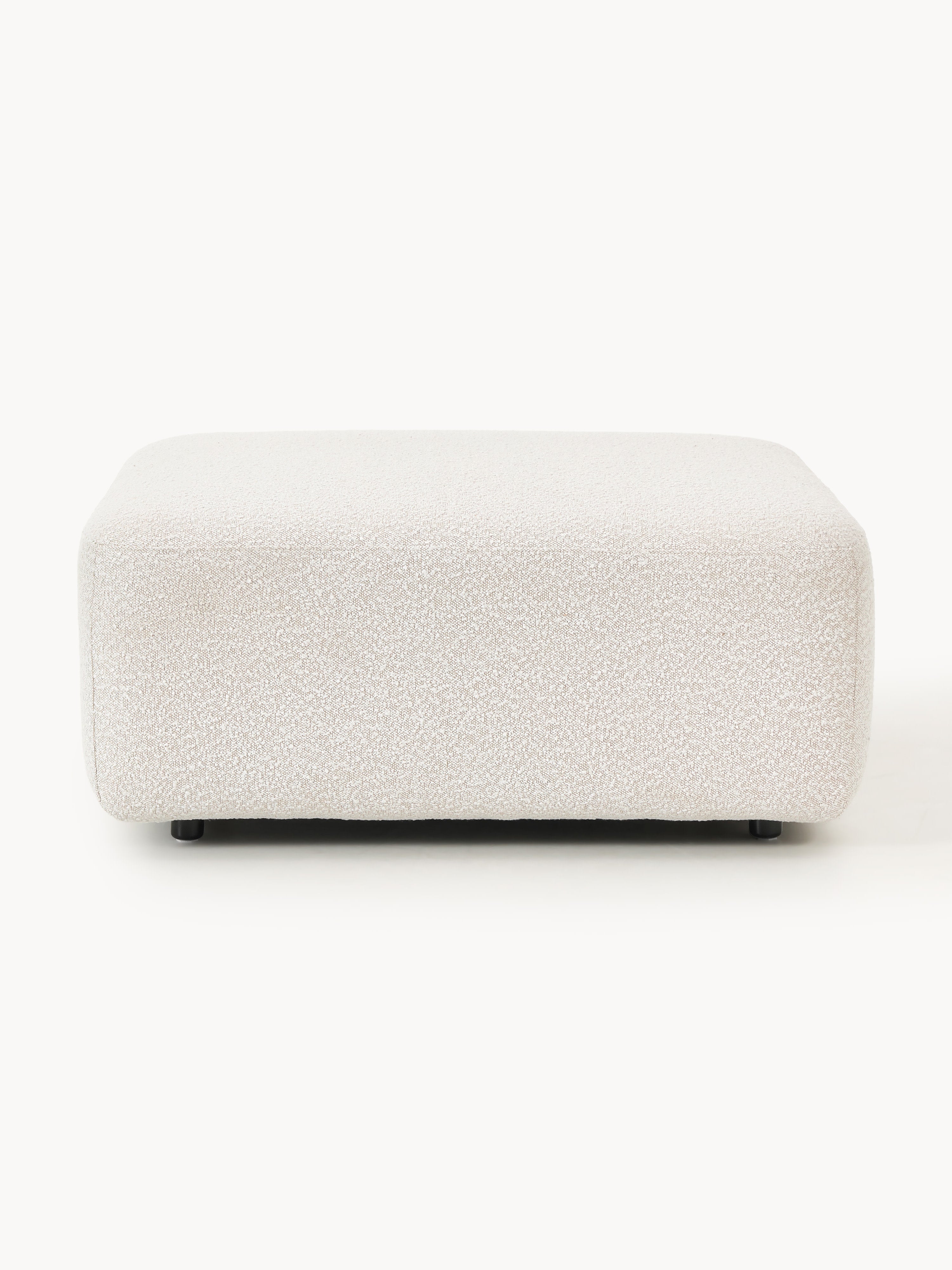 Bouclé-Sofa-Hocker Anton