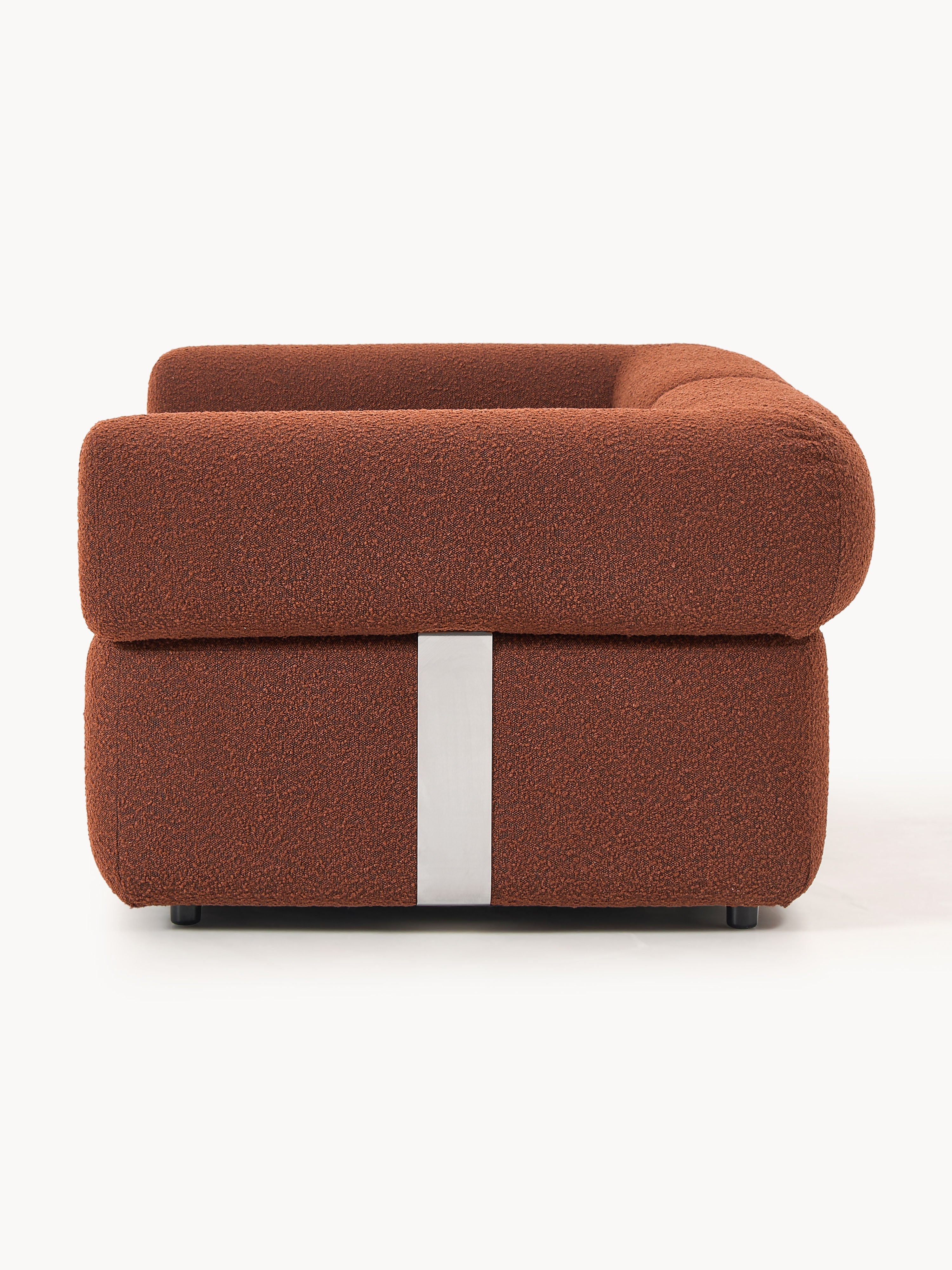 Modulares Bouclé-Sofa Anton (3-Sitzer)