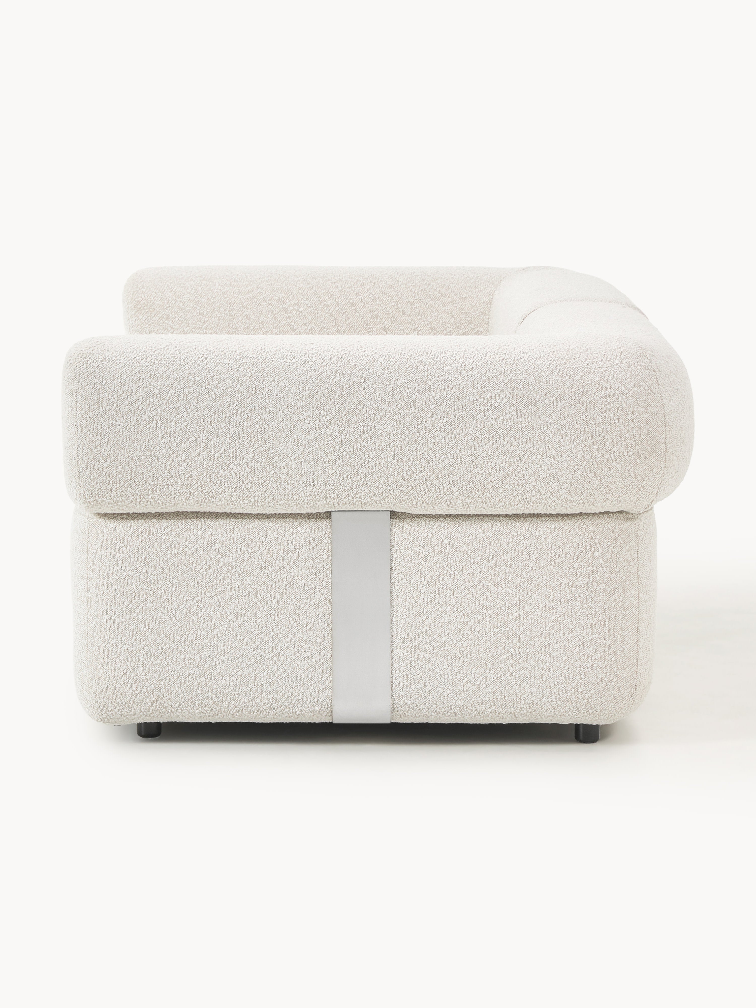 Modulares Bouclé-Sofa Anton (3-Sitzer)