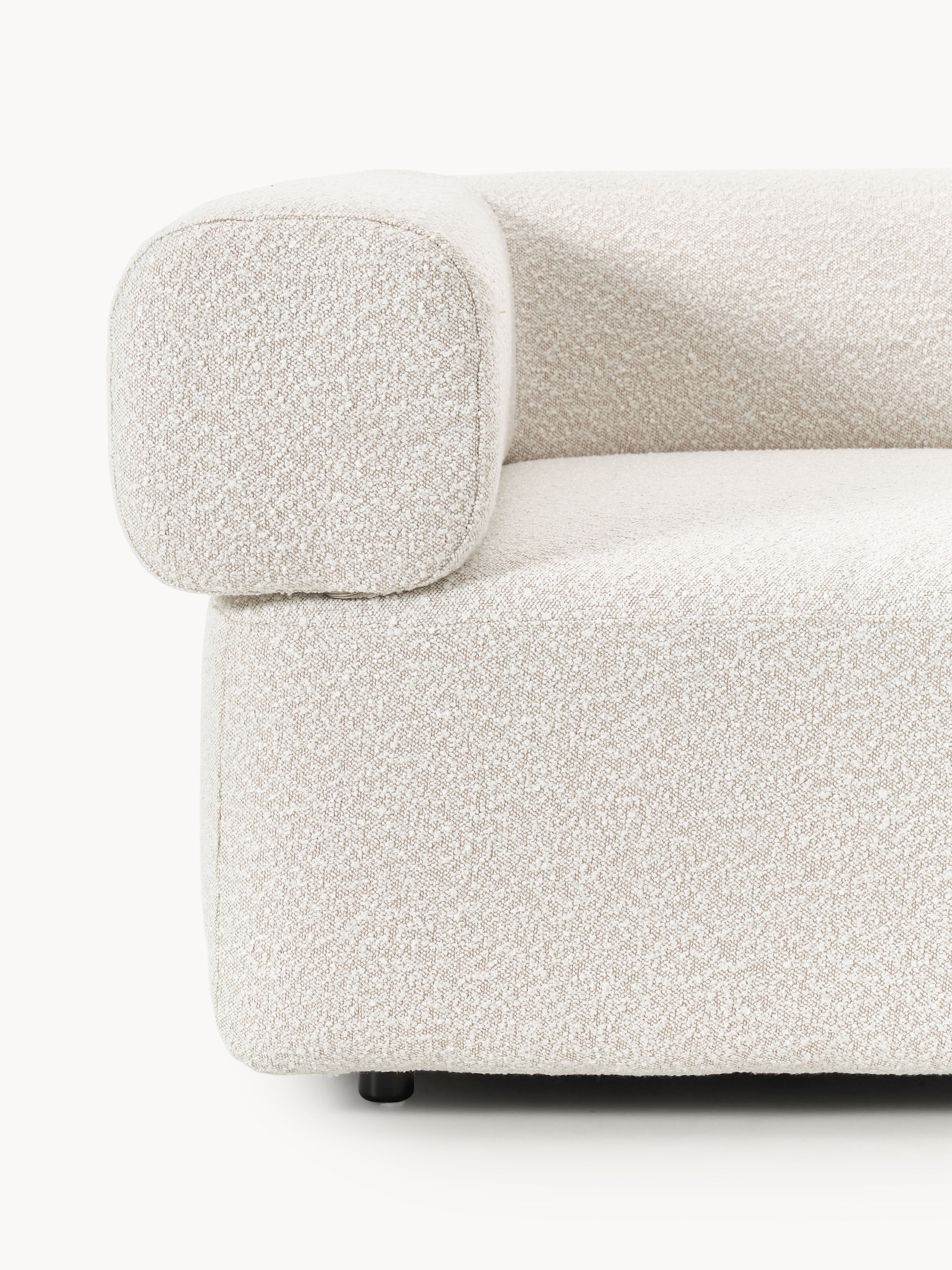 Modulares Bouclé-Sofa Anton (3-Sitzer)