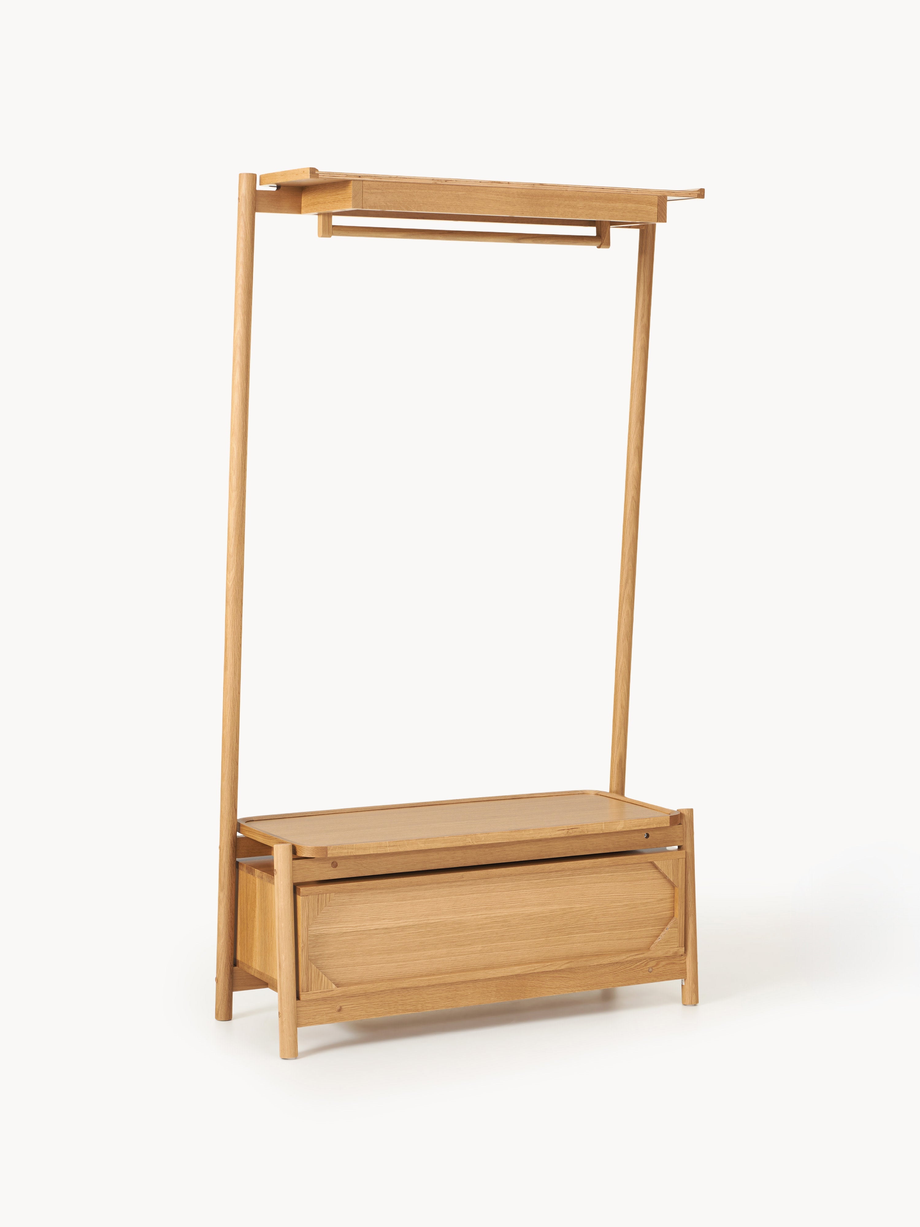 Holz-Standgarderobe Libby