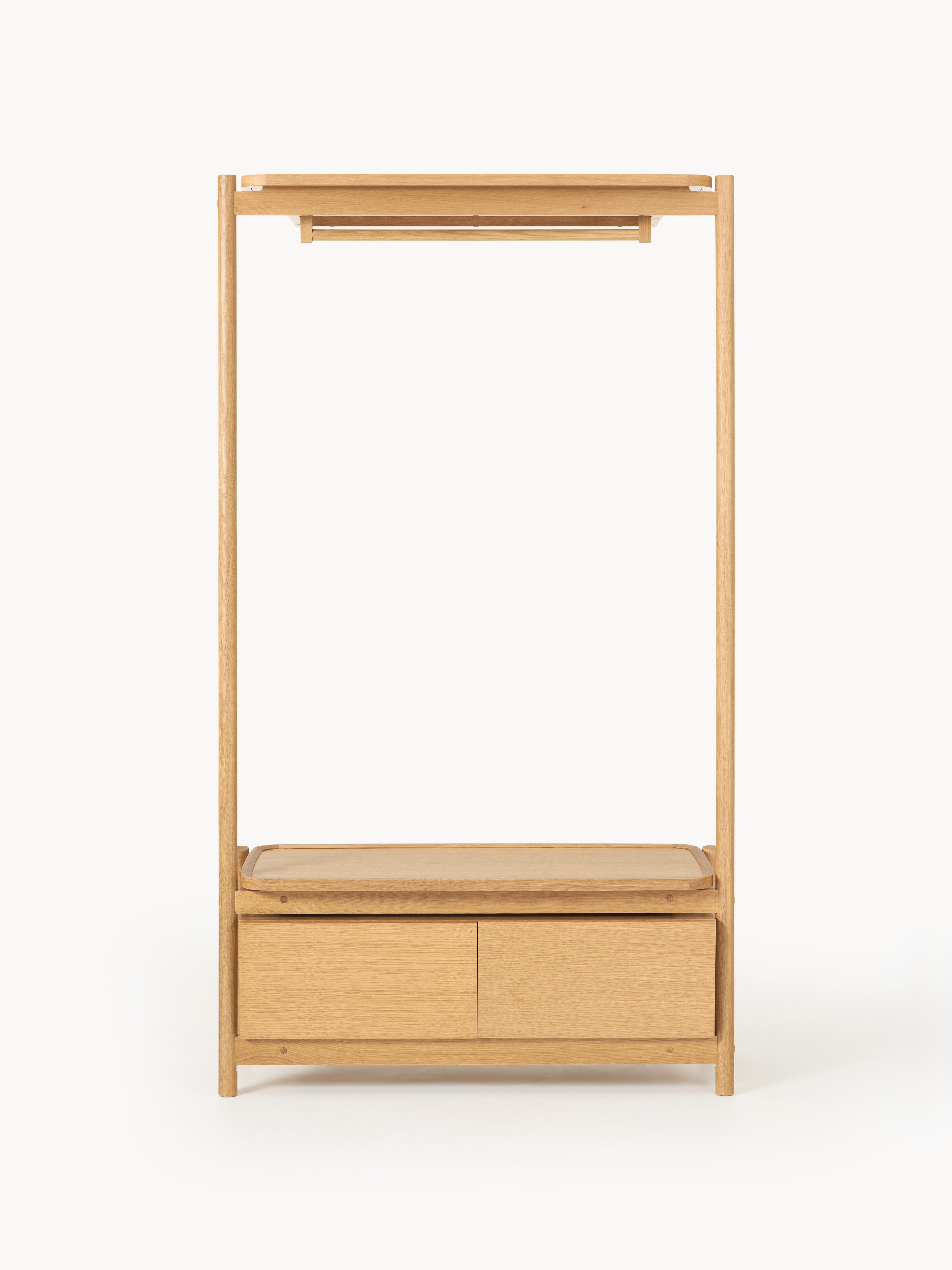 Holz-Standgarderobe Libby