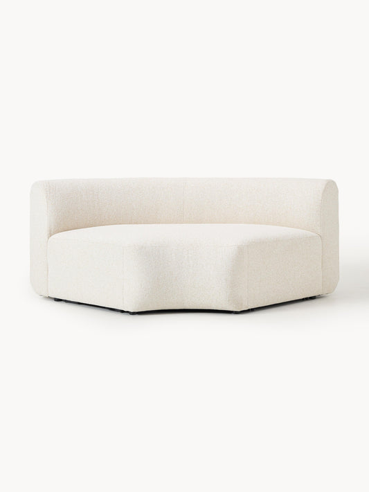 Galeriebild 1 - Rundes Bouclé-Eckmodul Sofia