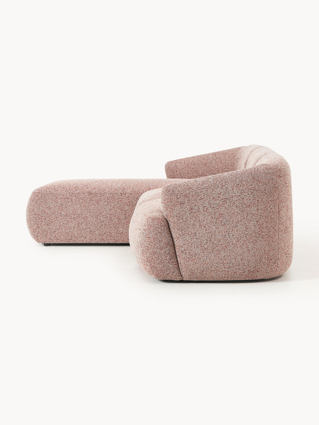Modulares Bouclé-Ecksofa Sofia (3-Sitzer)