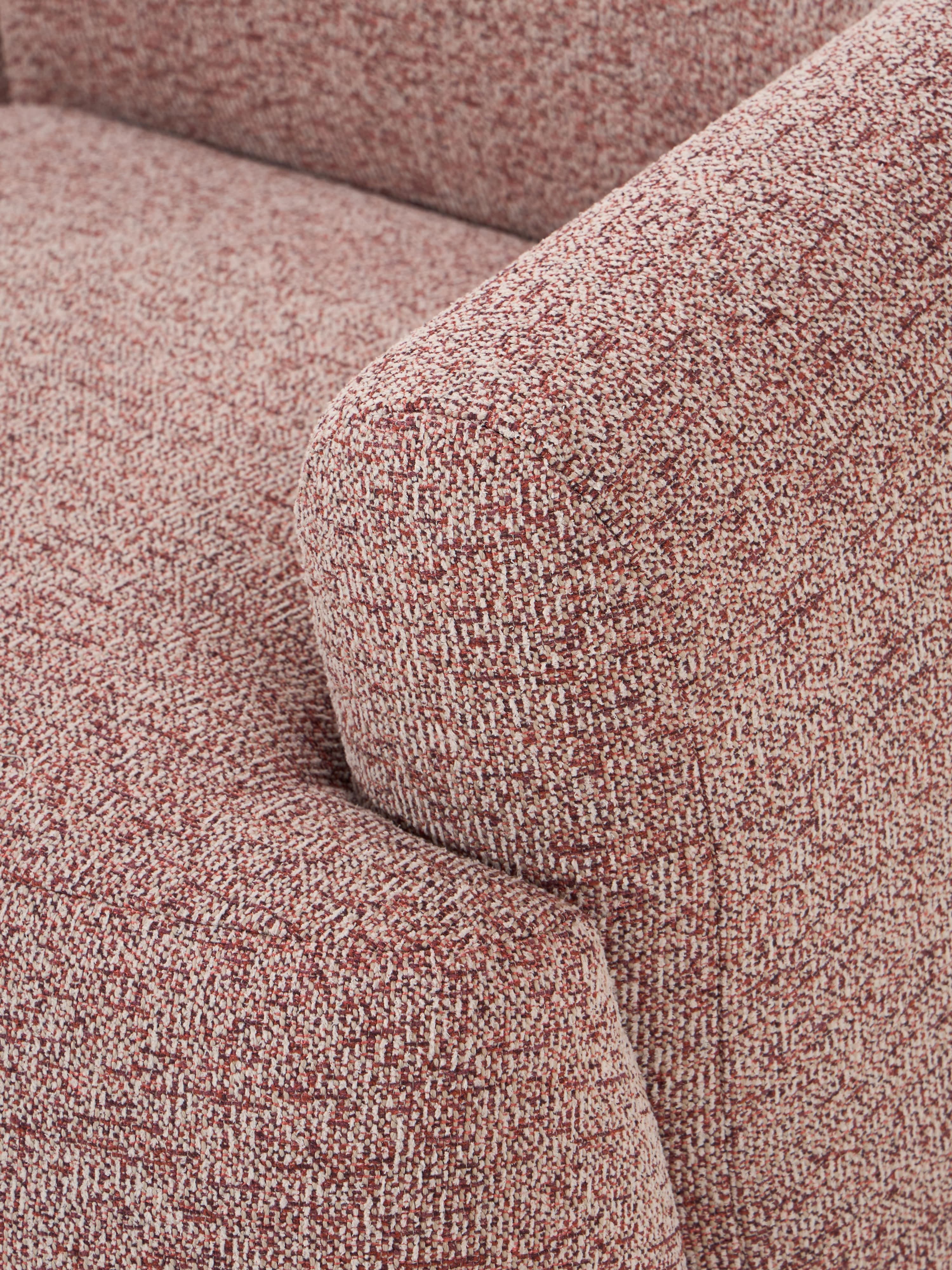 Modulares Bouclé-Ecksofa Sofia (3-Sitzer)