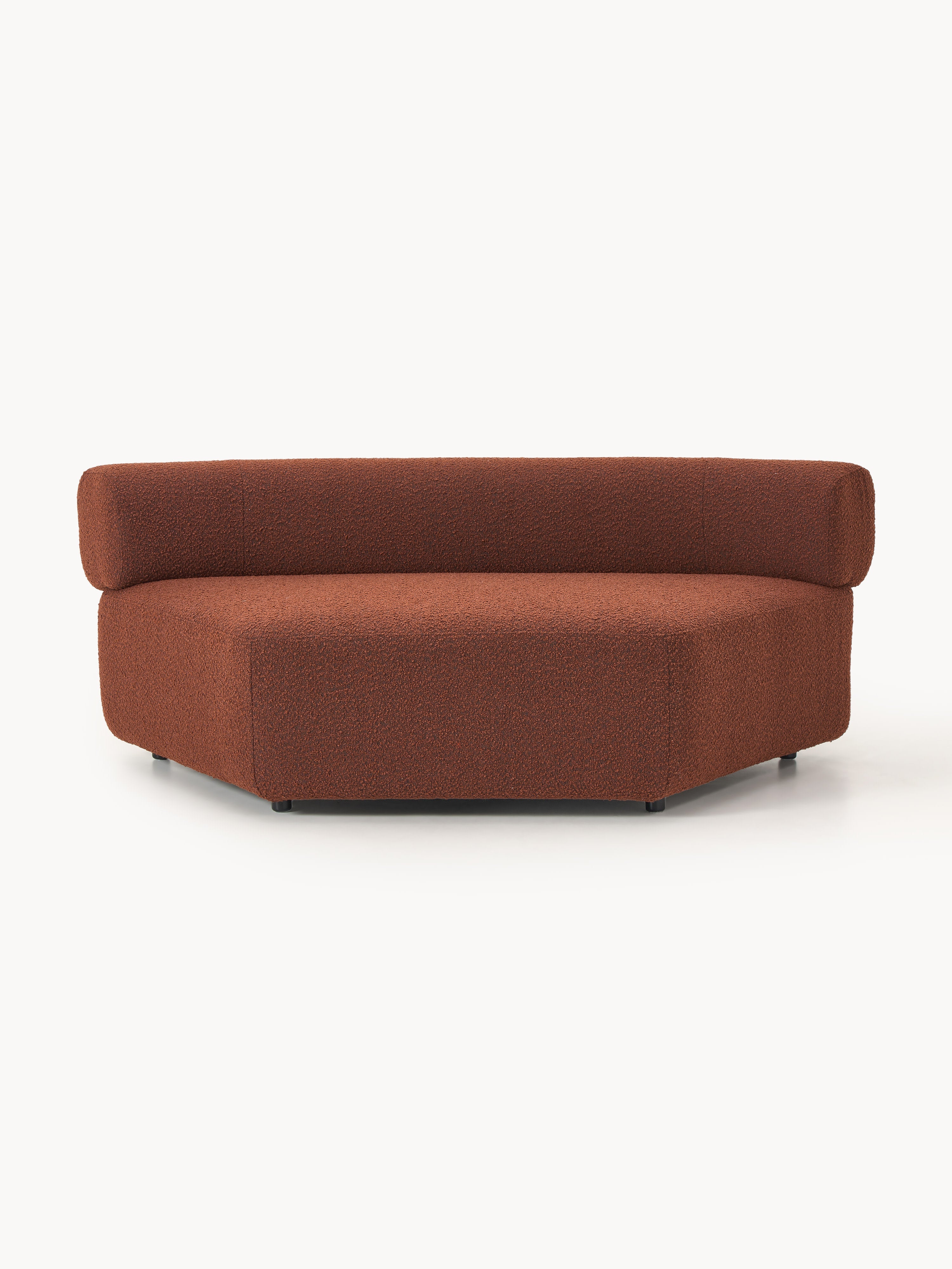 Galeriebild 1 - Rundes Bouclé-Eckmodul Anton
