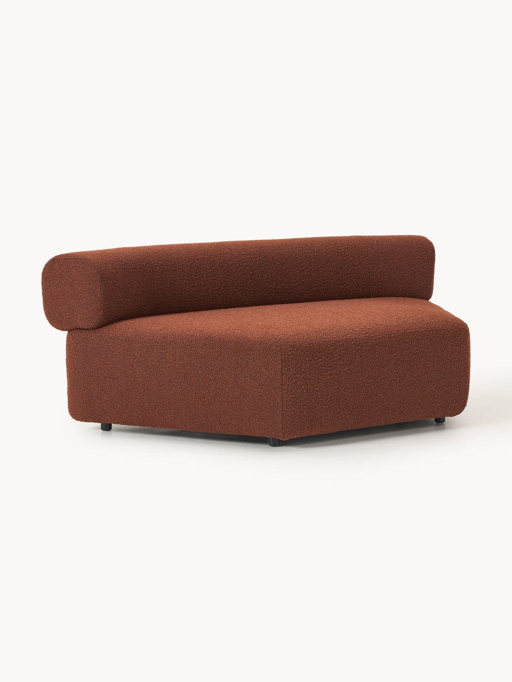 Rundes Bouclé-Eckmodul Anton