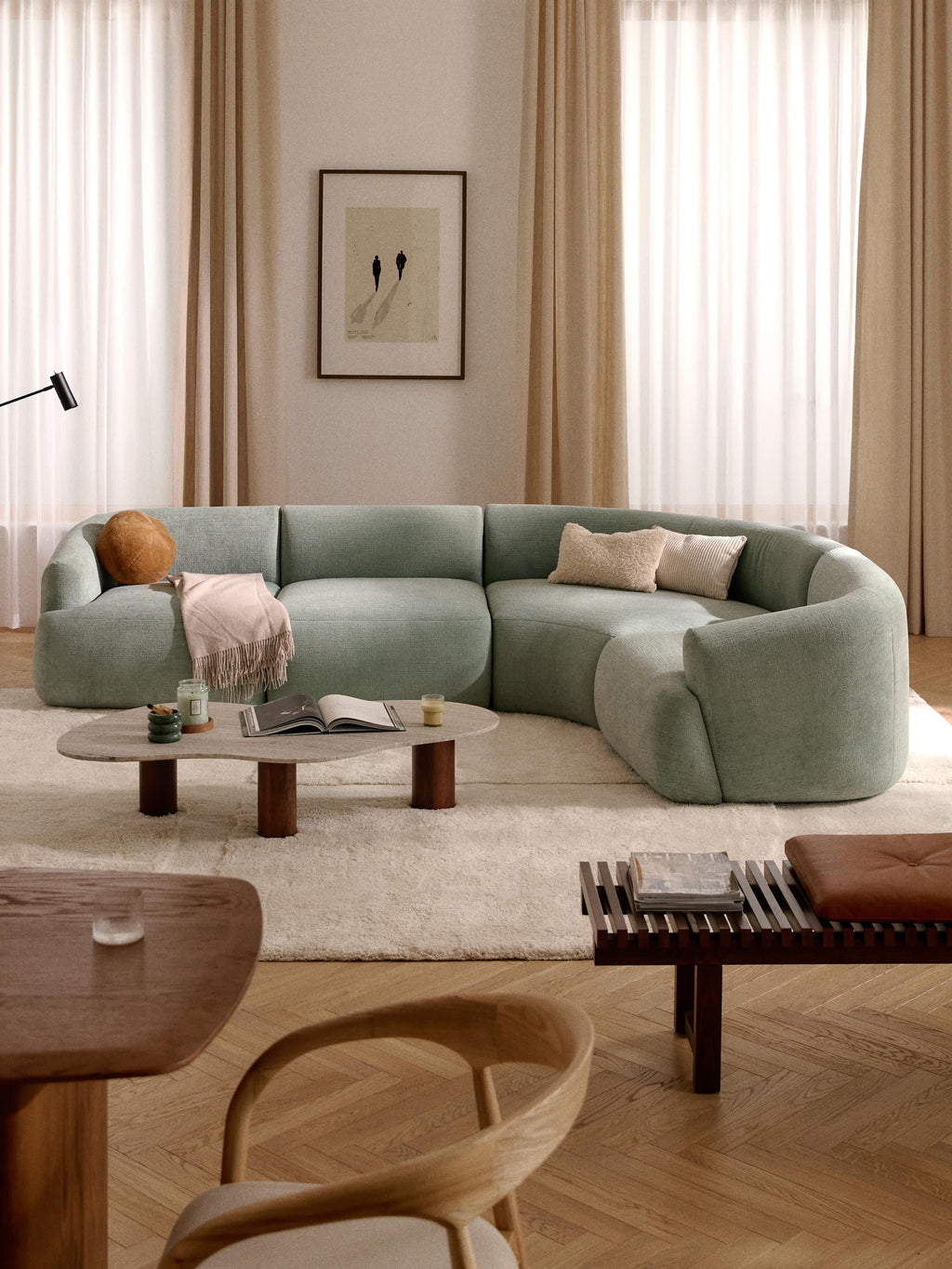 Modulares Ecksofa Sofia (4-Sitzer)