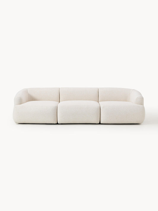 Galeriebild 1 - Modulares Bouclé-Sofa Sofia (3-Sitzer)