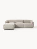 Galeriebild 1 - Modulares Bouclé-Ecksofa Sofia (3-Sitzer)