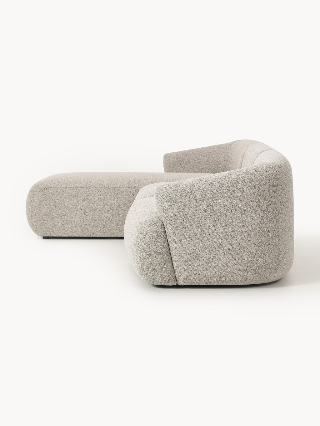 Modulares Bouclé-Ecksofa Sofia (3-Sitzer)
