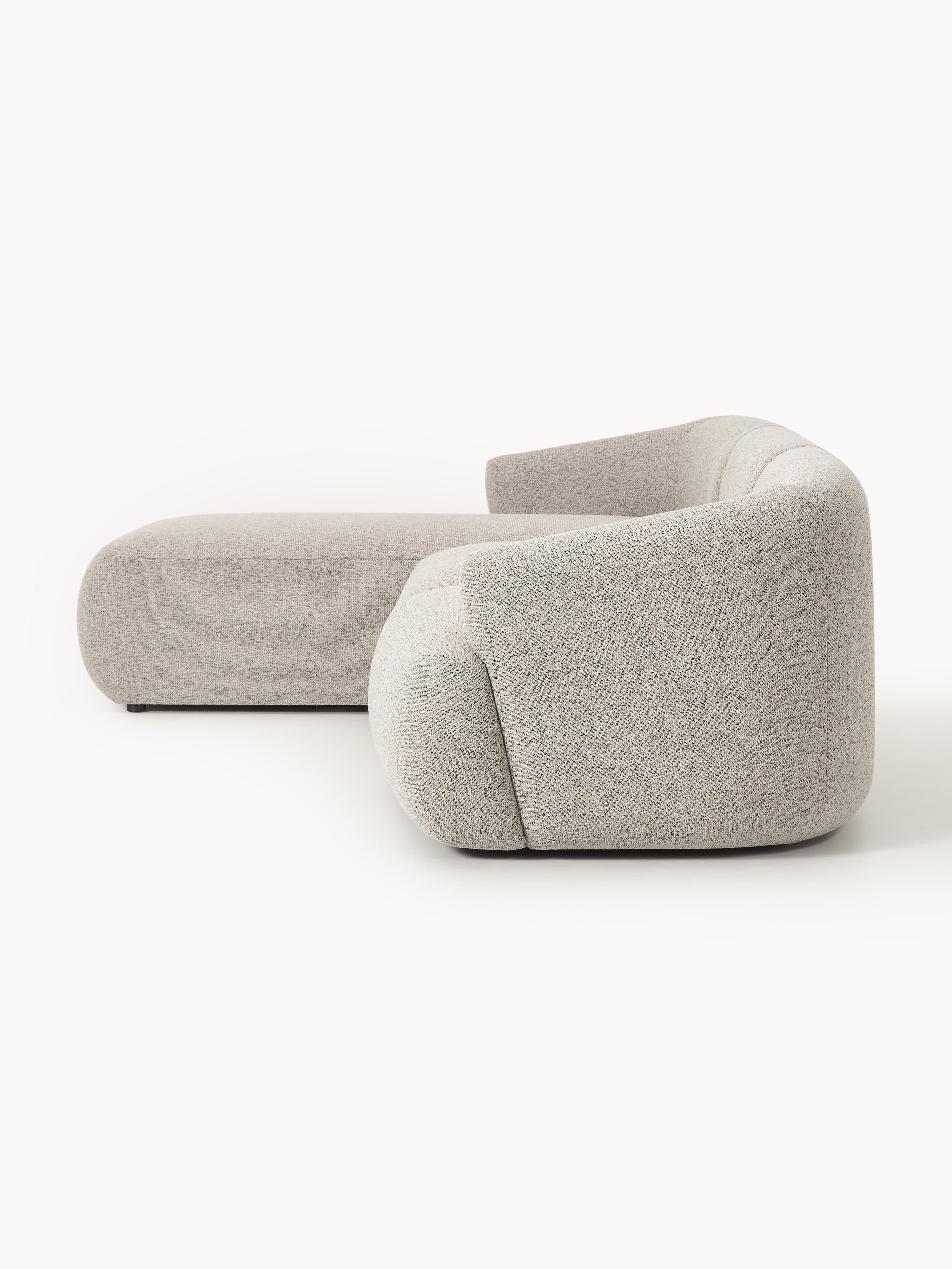 Modulares Bouclé-Ecksofa Sofia (3-Sitzer)