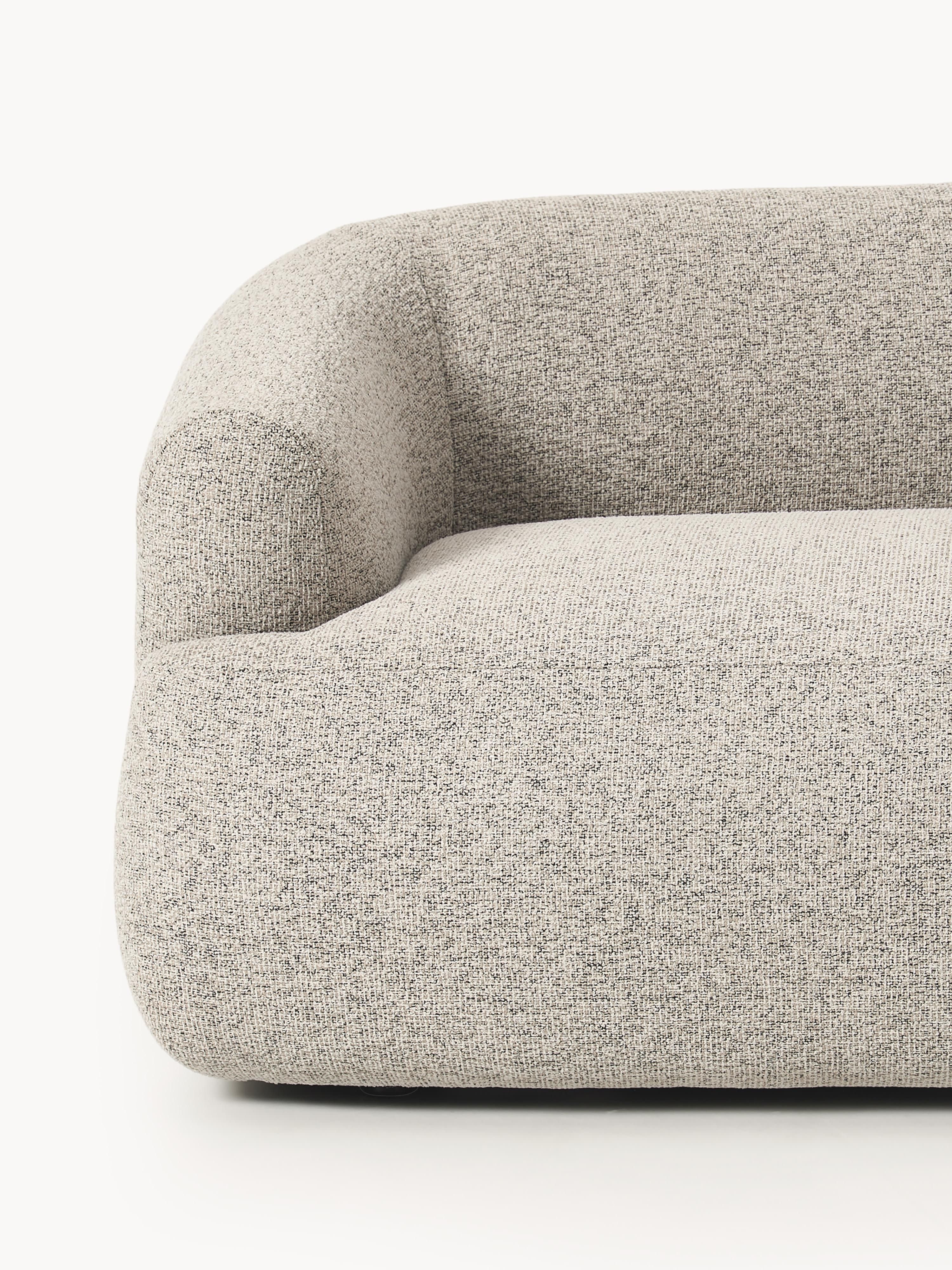 Modulares Bouclé-Ecksofa Sofia (3-Sitzer)