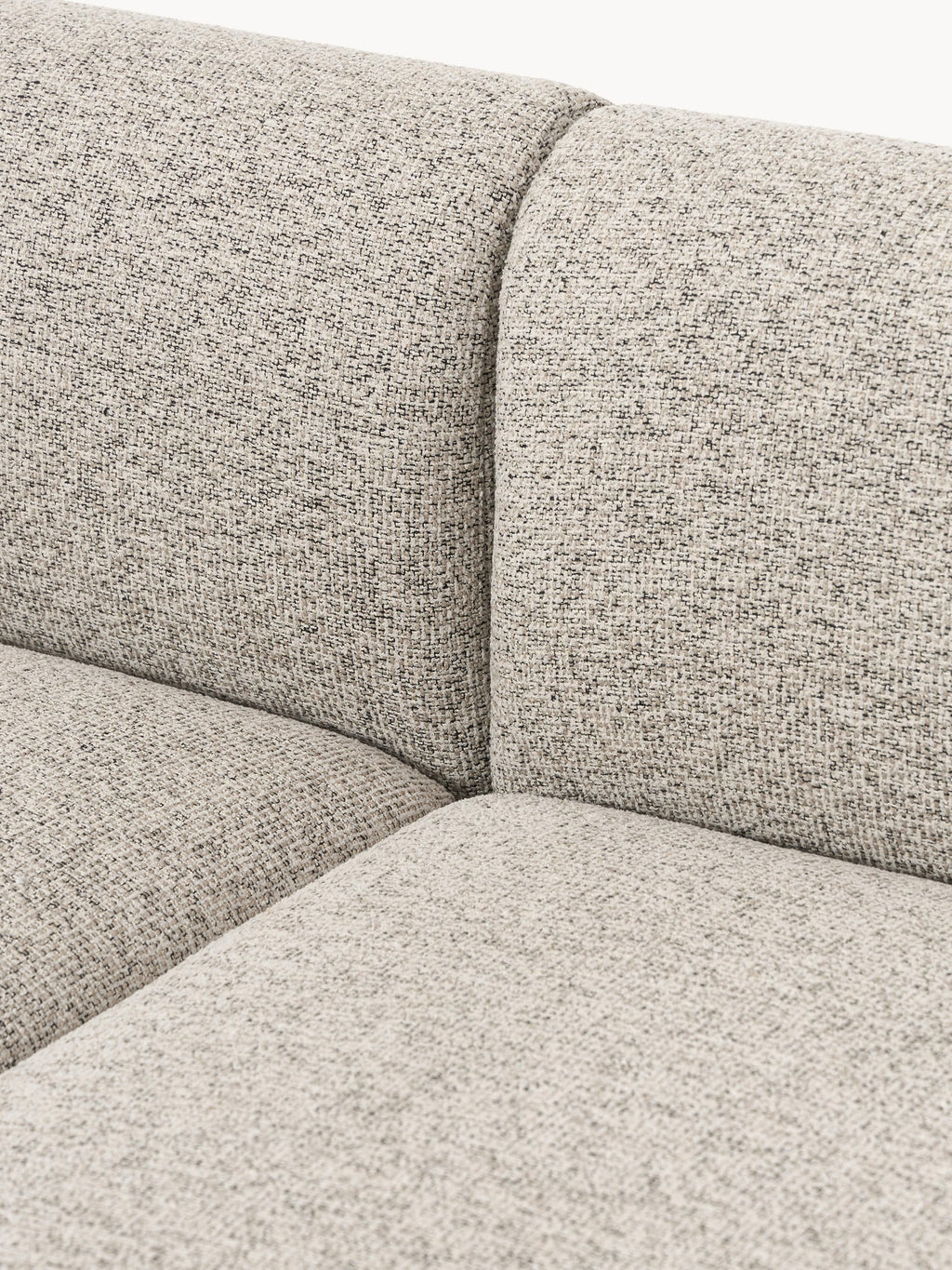 Modulares Bouclé-Ecksofa Sofia (3-Sitzer)