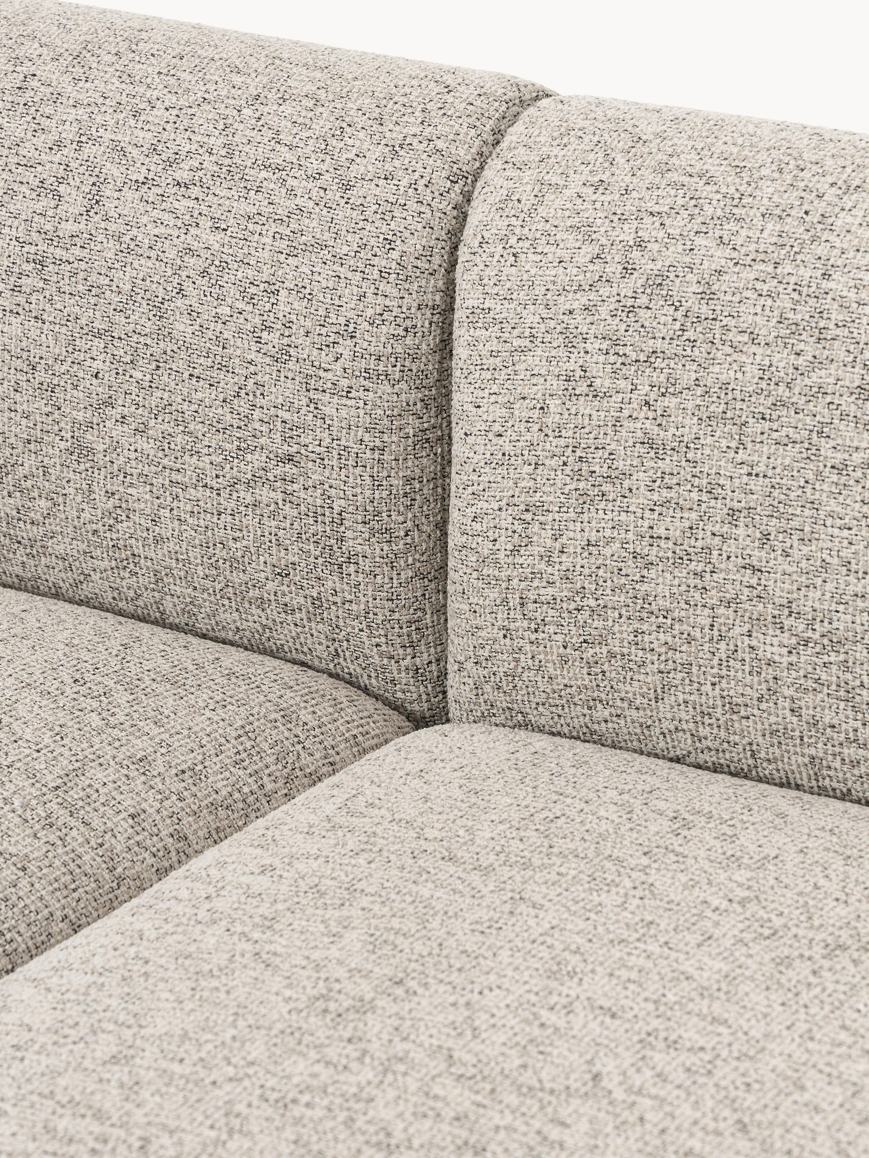 Modulares Bouclé-Ecksofa Sofia (3-Sitzer)