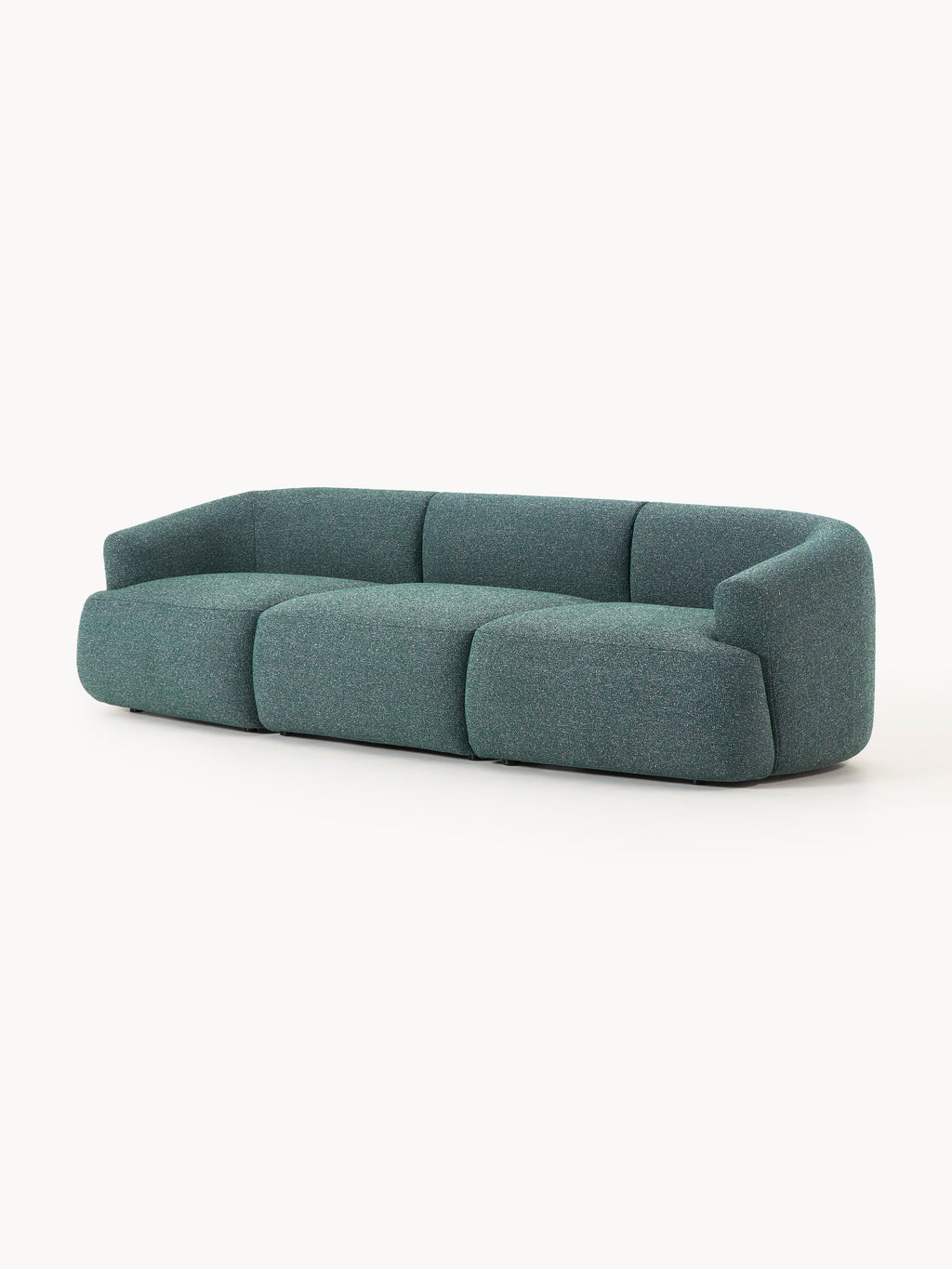 Modulares Bouclé-Sofa Sofia (3-Sitzer)